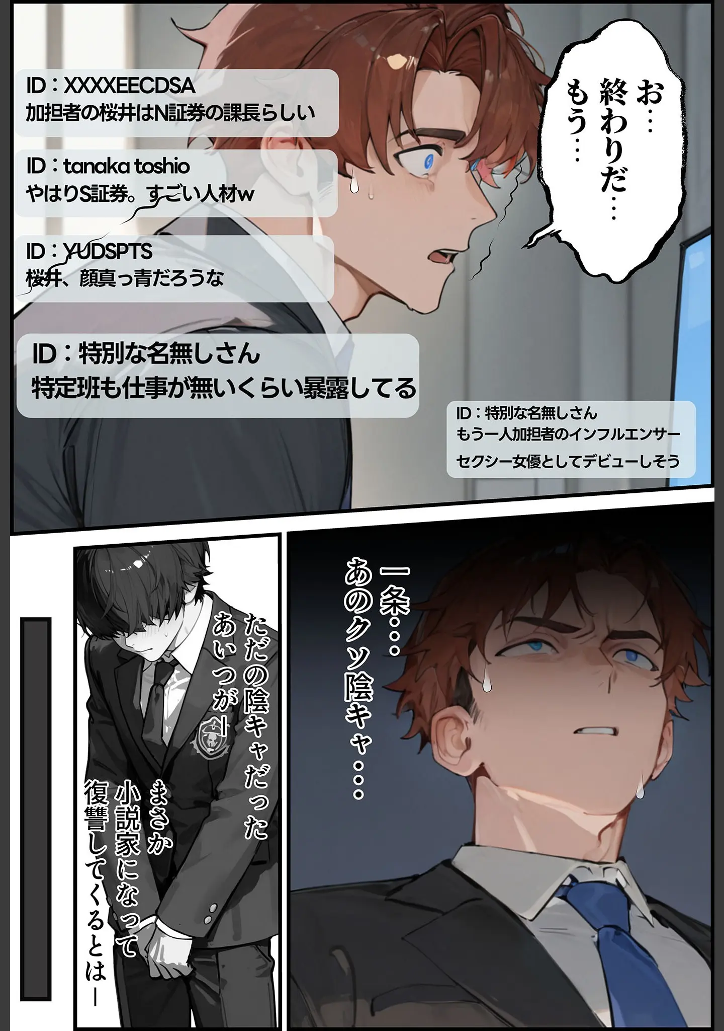 「夫が学生時代いじめていたデカ●ン男にNTRされた結果w旦那完全上位互換神ち●ぽに上書きされた件 モザイク版」（炎帝龍イグニス） 試し読み 20ページ目