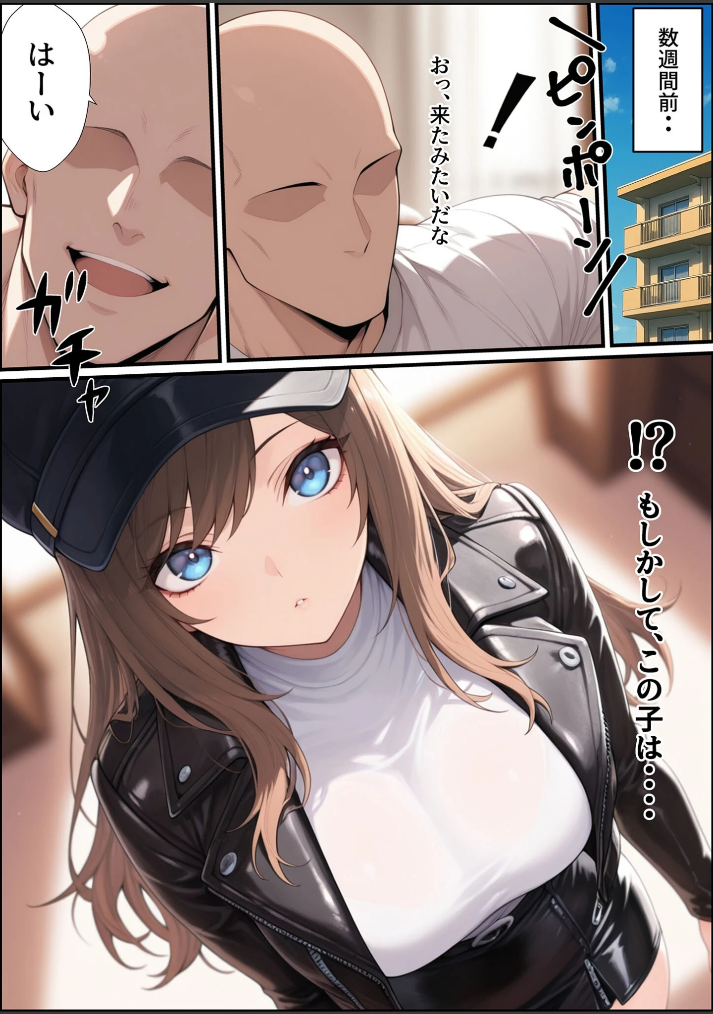 「一獲千女 〜女が当たる宝くじで一等を当てた男〜 人気若手女優編【合冊版】 モザイク版」（しゃる） 試し読み 3ページ目