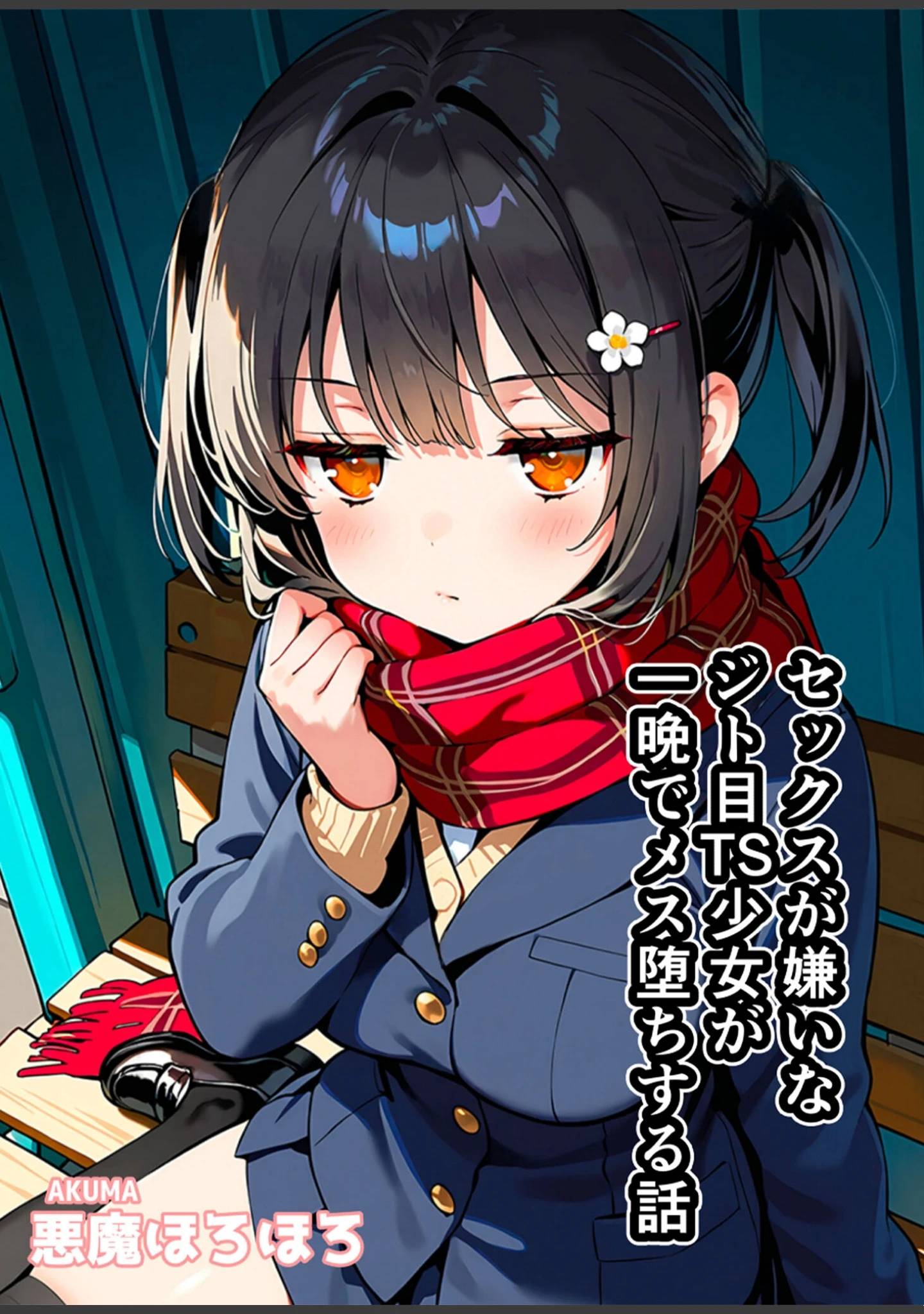 「セックスが嫌いなジト目TS家出少女が一晩でメス堕ちする話 モザイク版」（悪魔ほろほろ） 試し読み 2ページ目