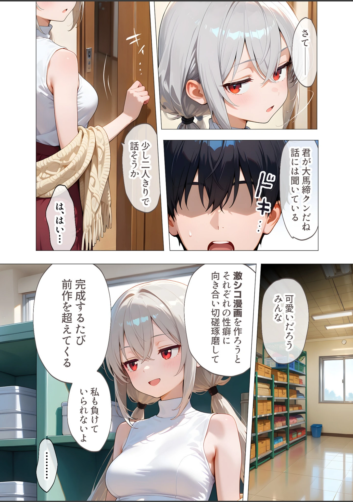 「COMICシャルム 4」（COMICシャルム編集部） 試し読み 24ページ目