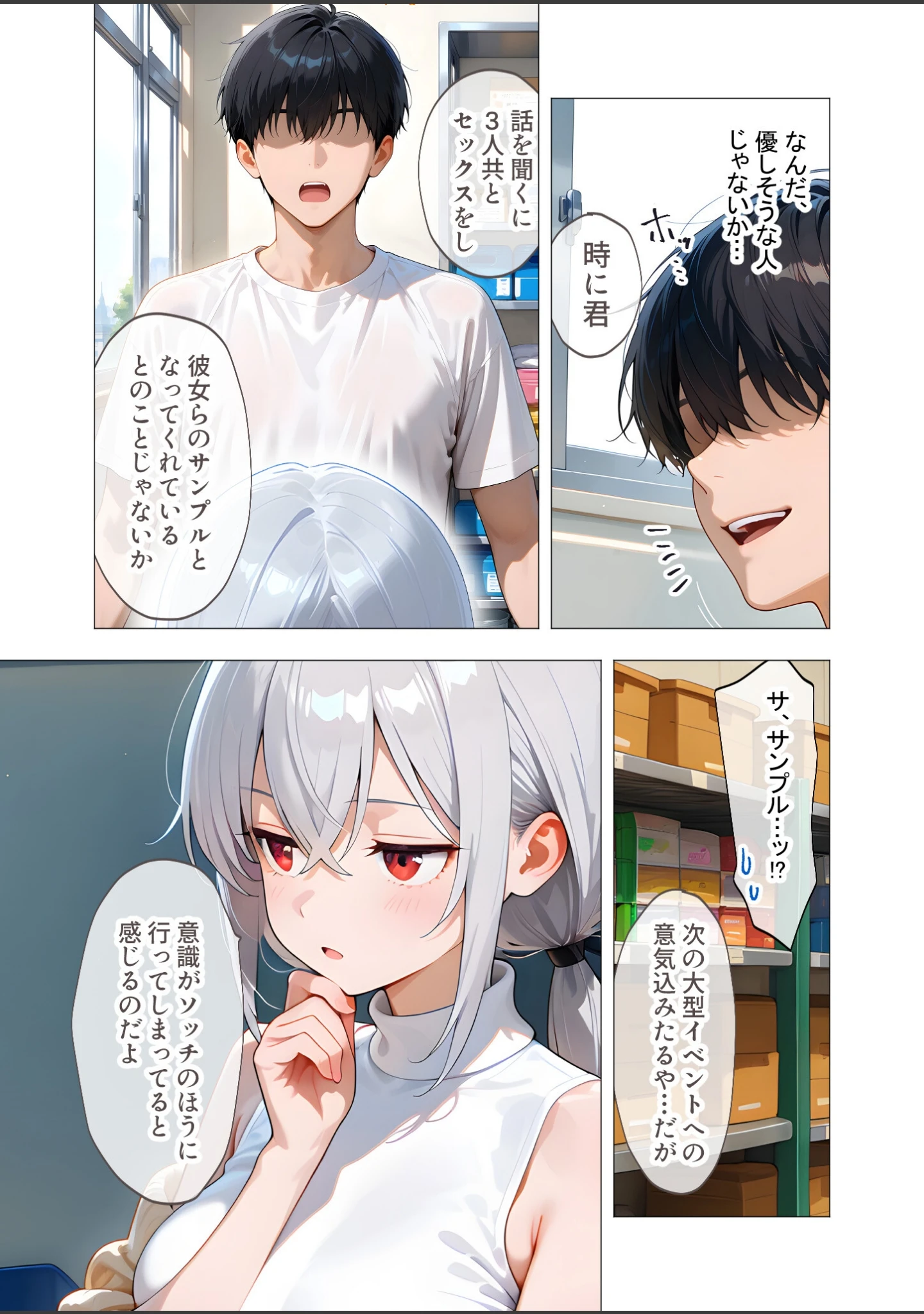「COMICシャルム 4」（COMICシャルム編集部） 試し読み 25ページ目