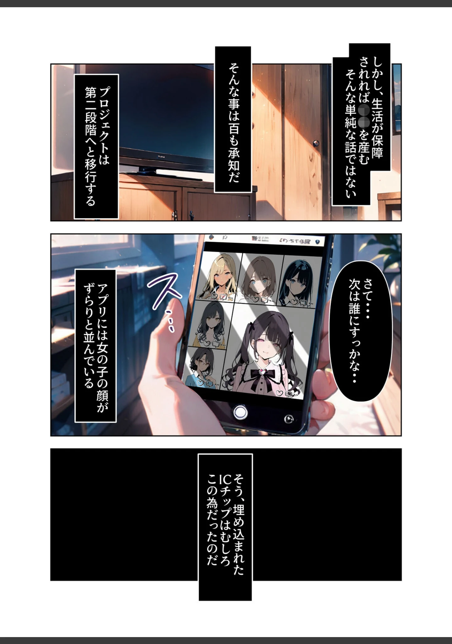 「アプリで呼び出し即オナホ！国家推進少子化対策プログラムおマ●コデリバリー モザイク版」（にじのつえ） 試し読み 11ページ目