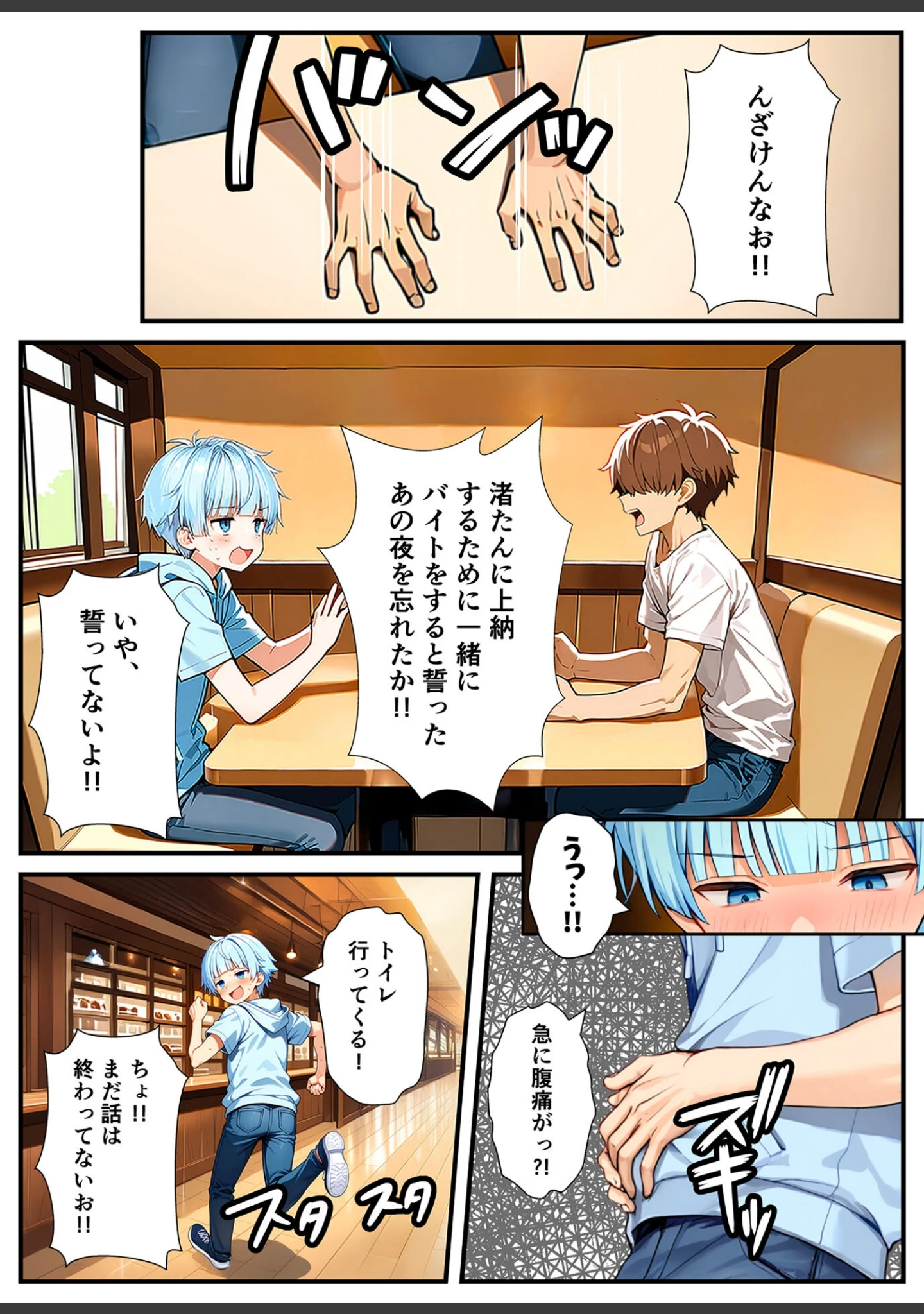 「陰キャでドルオタな俺が人気アイドルそっくりに女体化して本人と3Pすることになった モザイク版」（悪魔ほろほろ） 試し読み 6ページ目