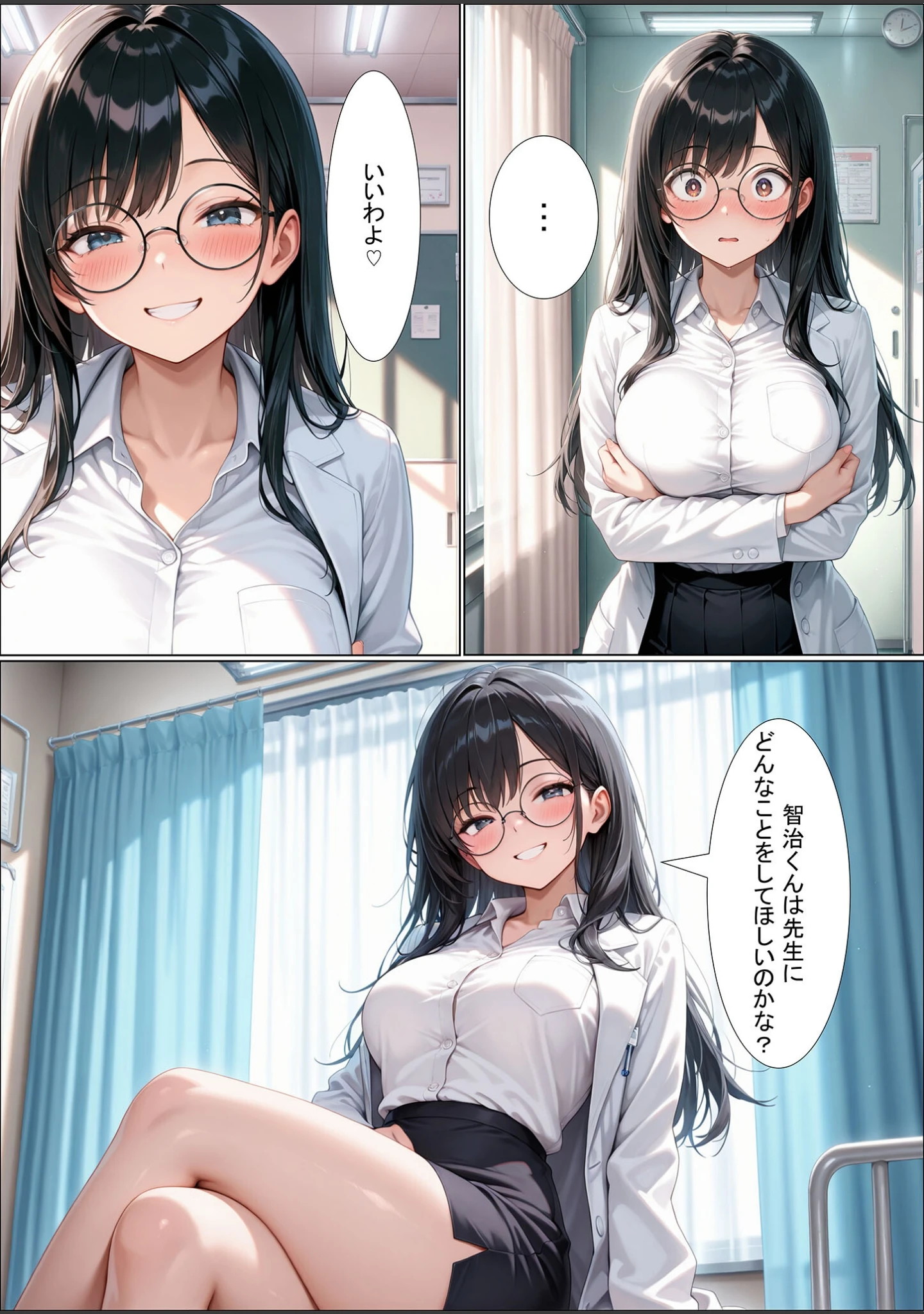 「今日からボクが保健室の●●（ハート） 〜純粋な恋心が歪んだ気持ちに変わる…〜 モザイク版」（性転の空） 試し読み 12ページ目