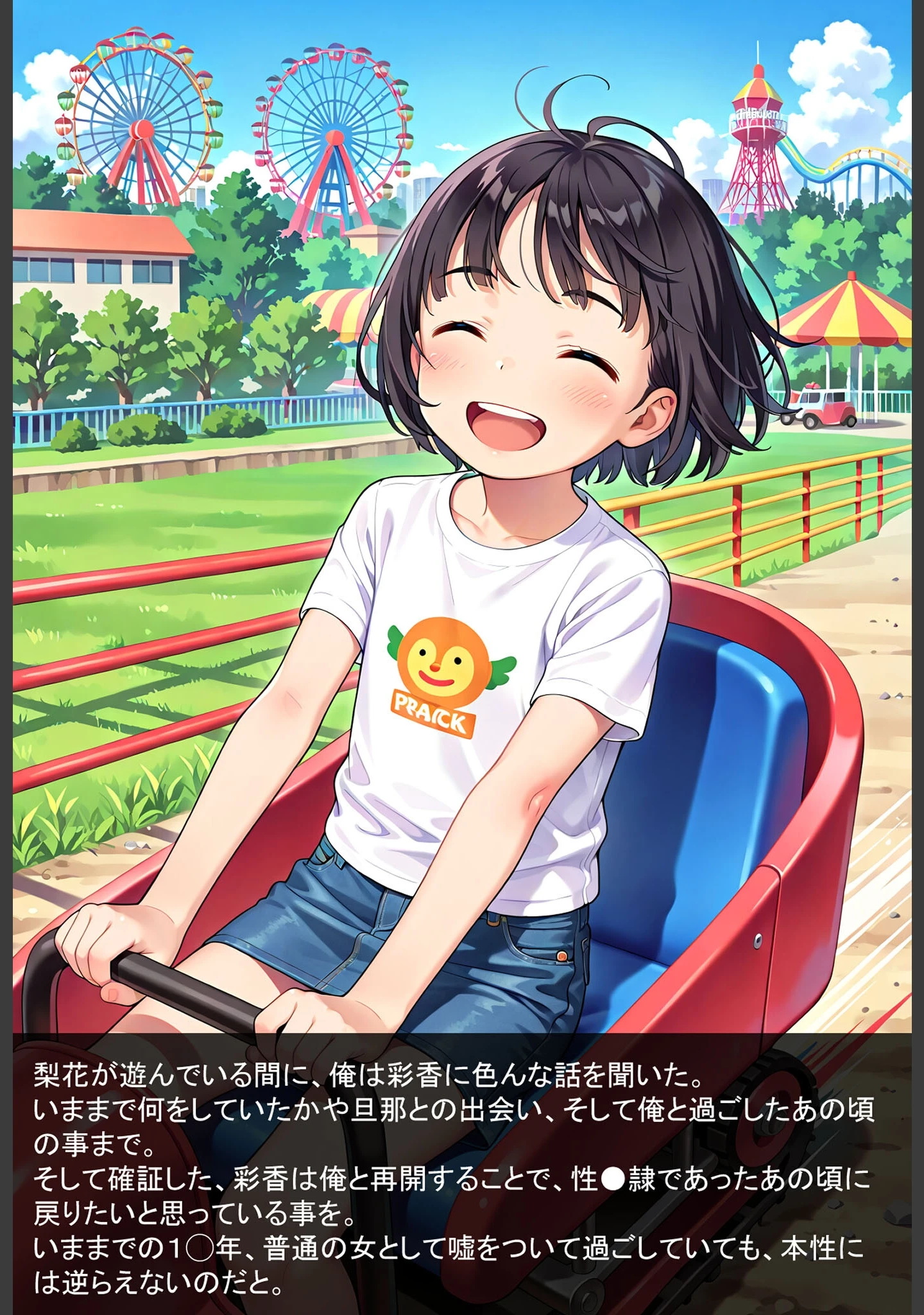 「となりの母娘 モザイク版」（AIRCOLOR） 試し読み 6ページ目