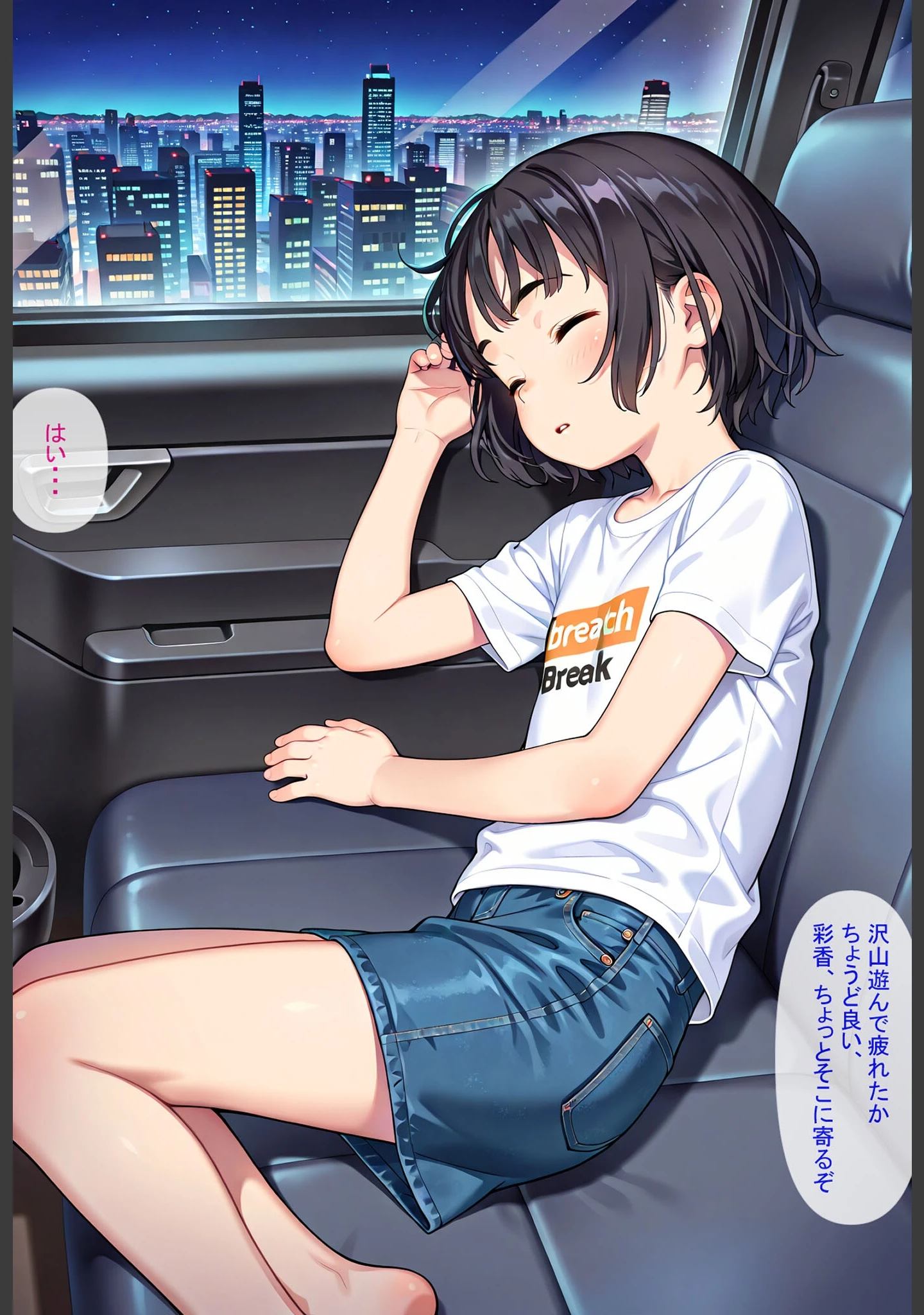 「となりの母娘 モザイク版」（AIRCOLOR） 試し読み 7ページ目