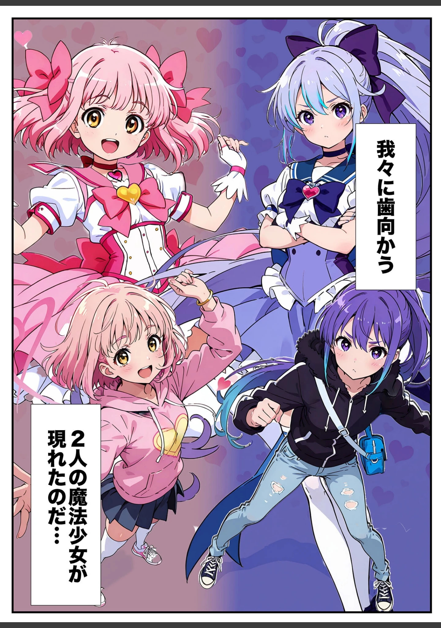 「AIが支配する世界で人類を裏切った俺は正義の魔法少女をドスケベ●●する モザイク版」（MTコミック） 試し読み 8ページ目