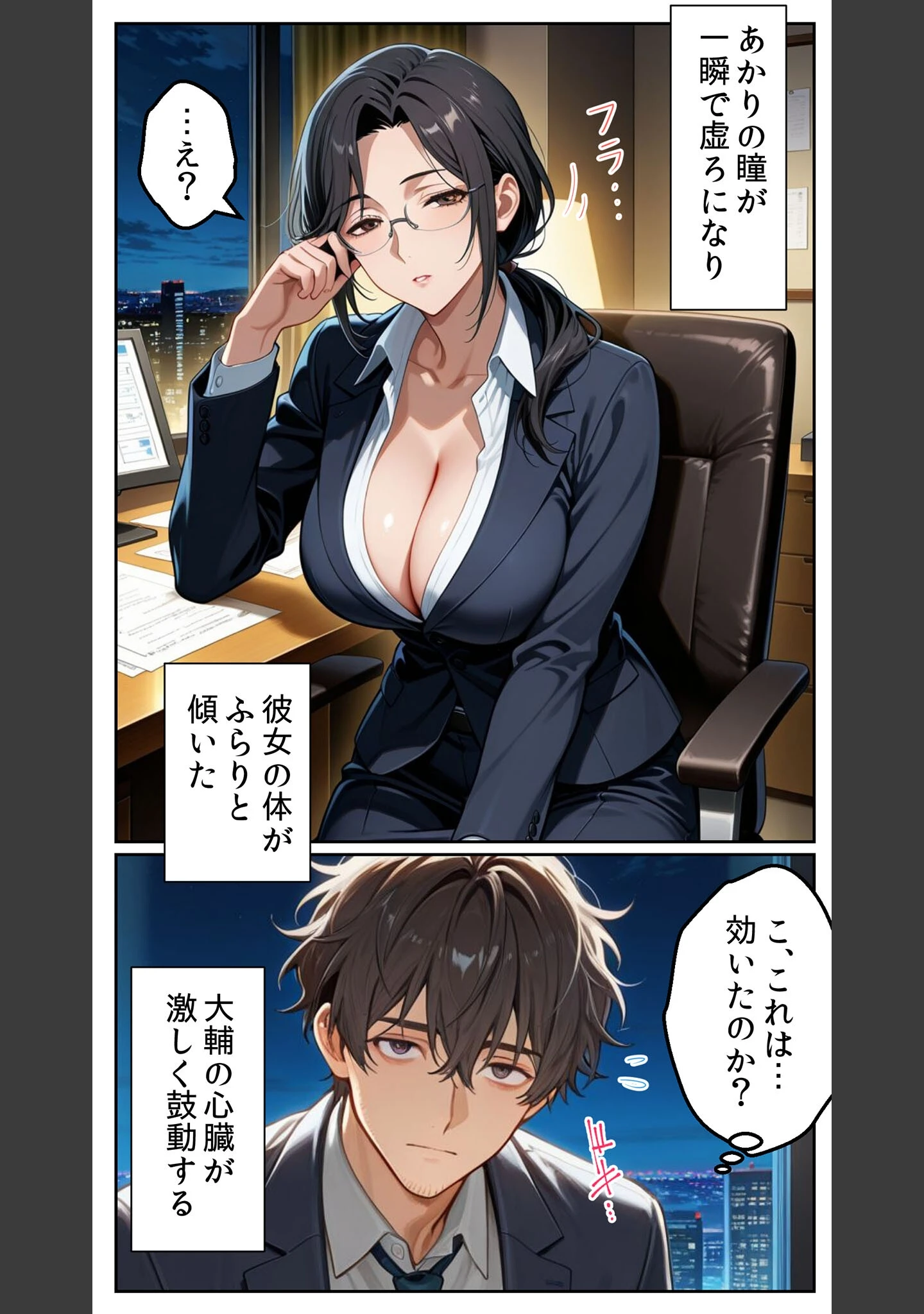 「●●アプリと人妻お局の淫らな堕落 〜社内一のエロい女を思いのままに〜 モザイク版」（とろとろコミック） 試し読み 17ページ目