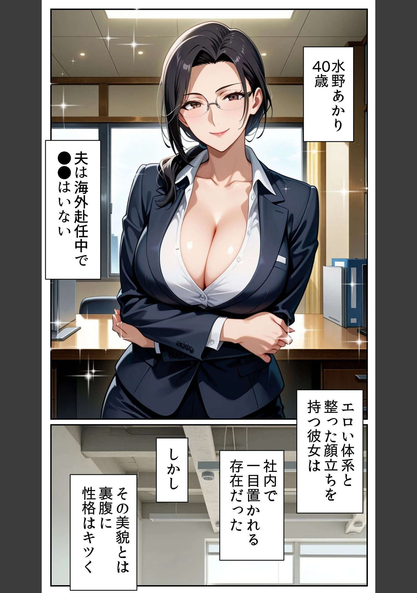 「●●アプリと人妻お局の淫らな堕落 〜社内一のエロい女を思いのままに〜 モザイク版」（とろとろコミック） 試し読み 5ページ目