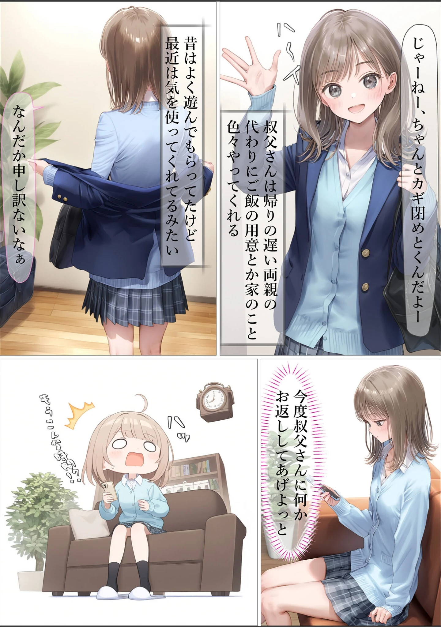 「幼馴染が無理やりSEXさせられてるとこに遭遇したら モザイク版」（むほー地帯） 試し読み 11ページ目