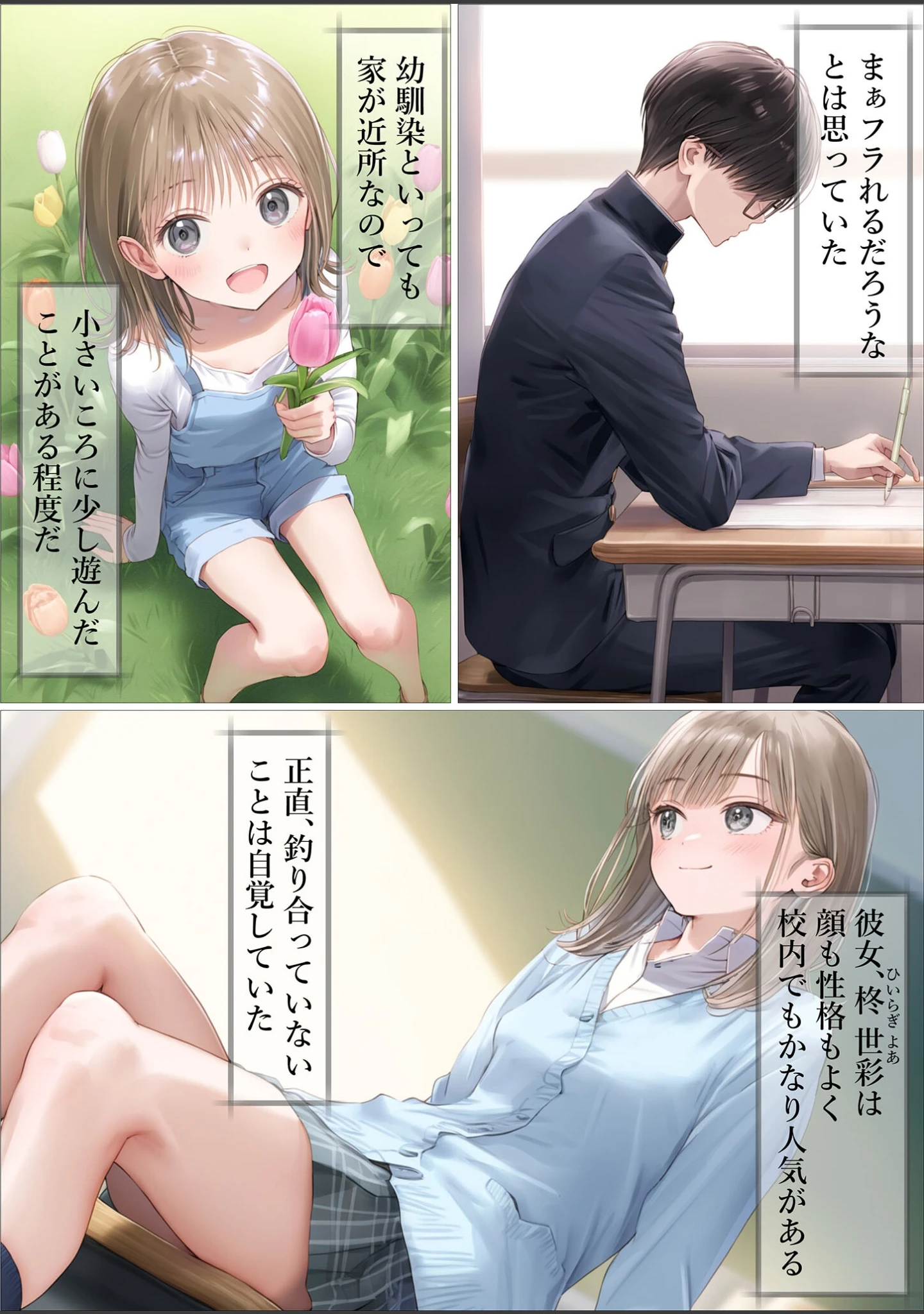「幼馴染が無理やりSEXさせられてるとこに遭遇したら モザイク版」（むほー地帯） 試し読み 4ページ目
