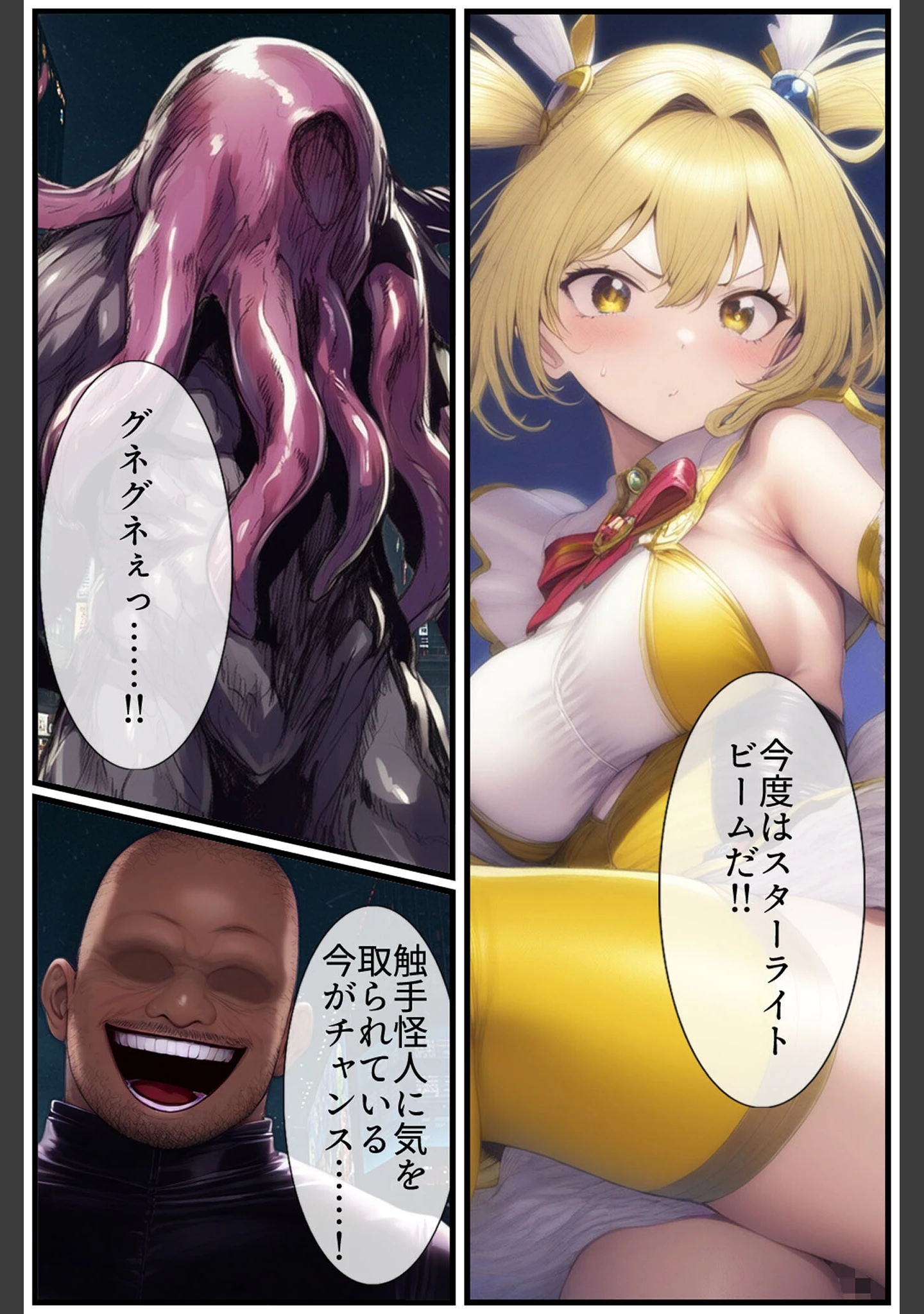「華聖麗姫スイートフラワーズ モザイク版」（NaruMinix） 試し読み 7ページ目