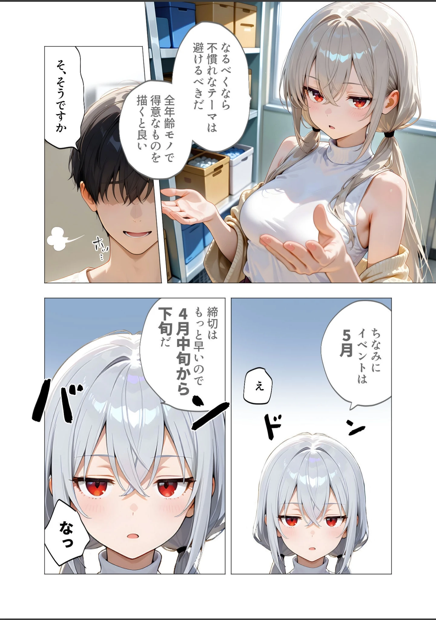 「COMICシャルム 5」（COMICシャルム編集部） 試し読み 13ページ目