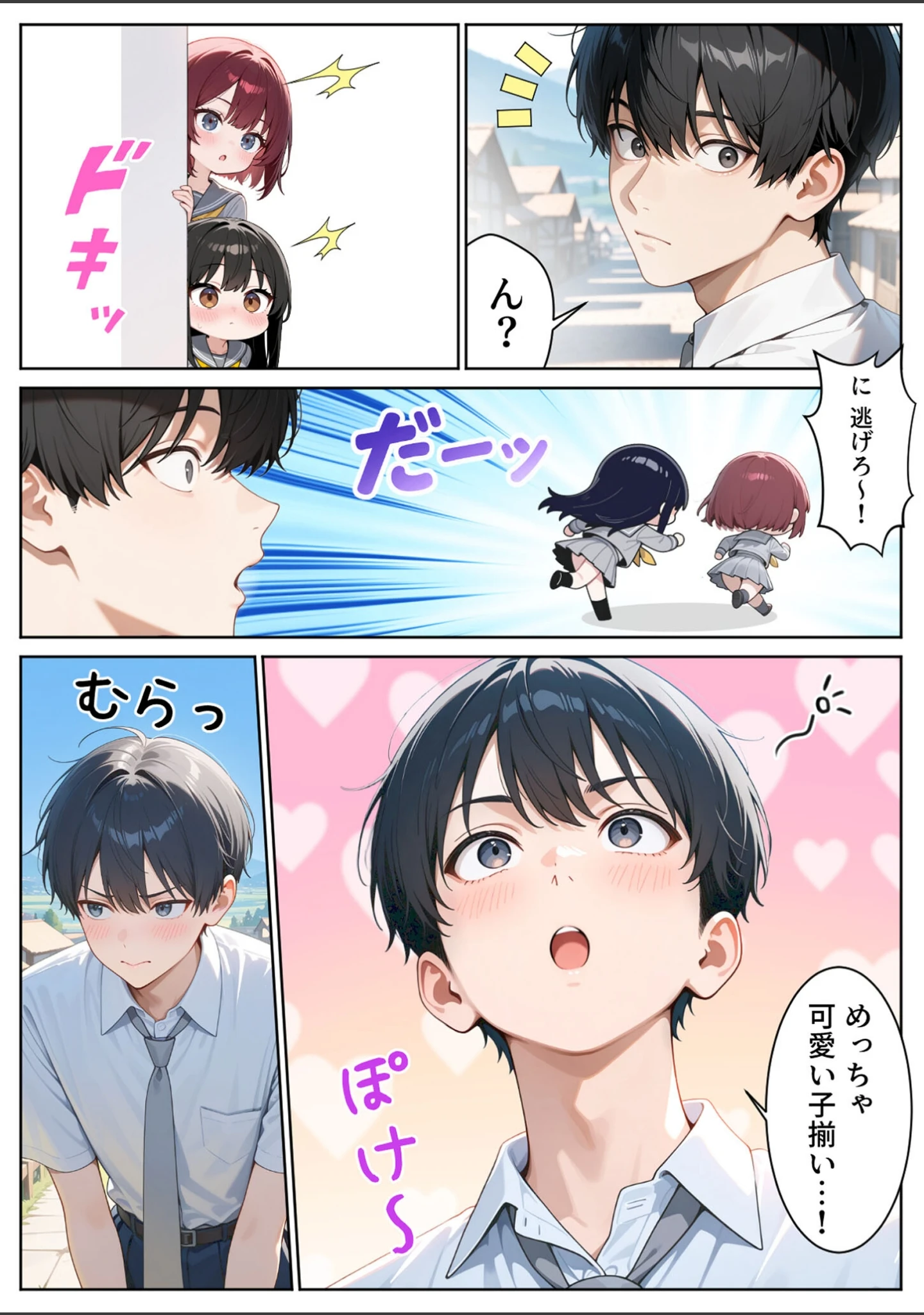 「ゆけむり混浴温泉 田舎に転校したら混浴で同級生とハメることになった話 モザイク版」（ぱにぱに） 試し読み 6ページ目