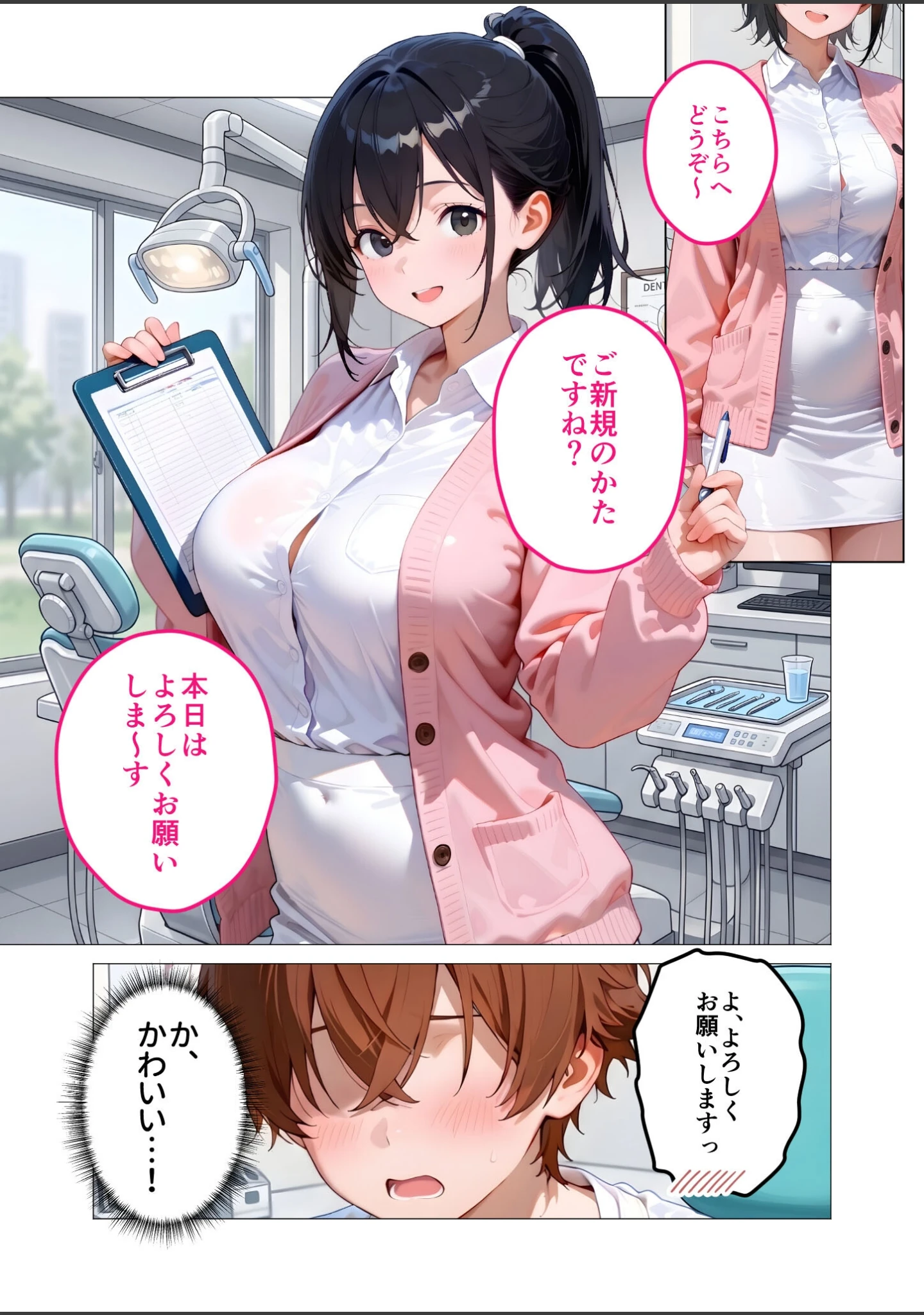 「当店限定！セックス￥0サービス モザイク版」（ねじれれん） 試し読み 2ページ目
