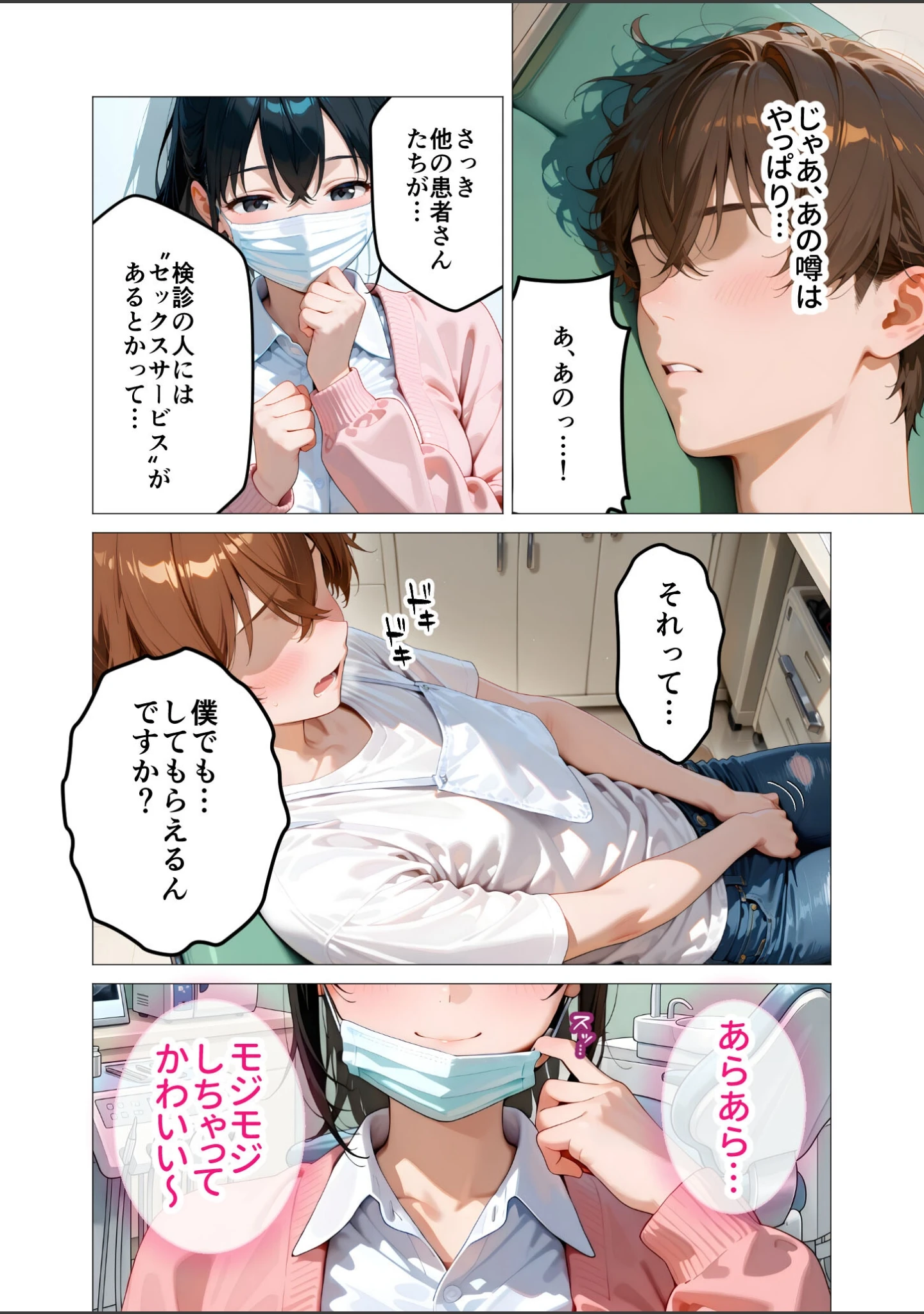 「当店限定！セックス￥0サービス モザイク版」（ねじれれん） 試し読み 7ページ目