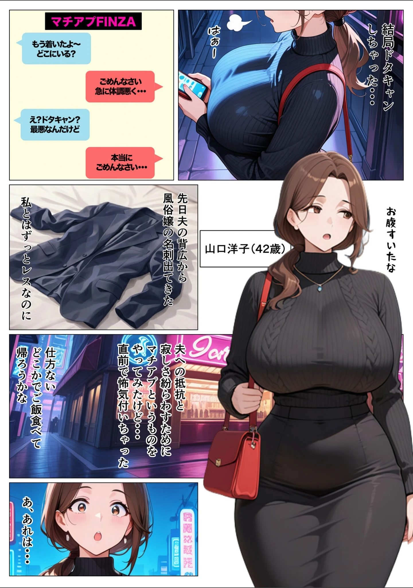 「背徳感に負けたGカップむちむち人妻 息子の親友と本能剥き出しセックスした話〜欲求不満母からメスになった夜〜 モザイク版」（かのん絵師） 試し読み 2ページ目