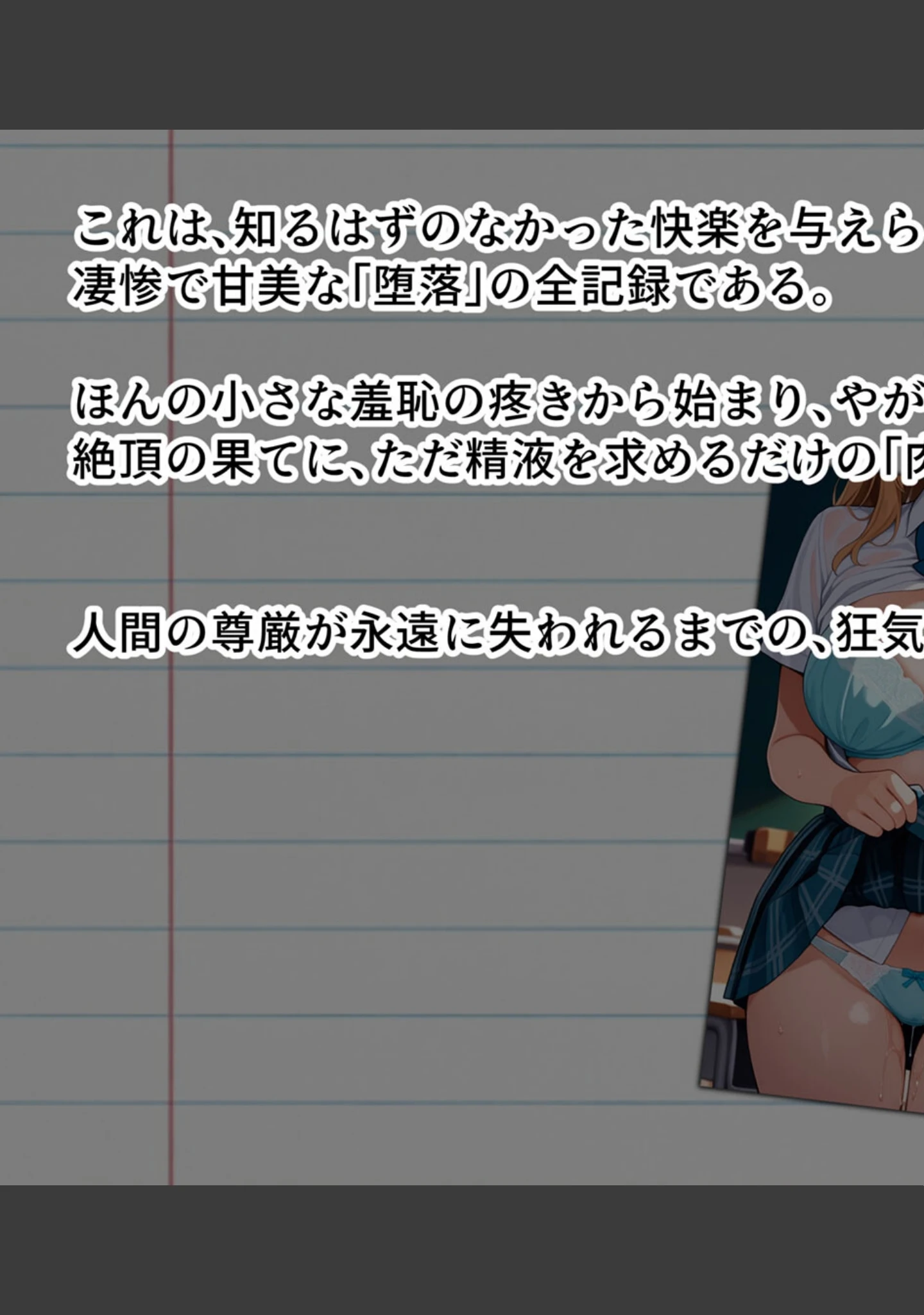「巨乳女学園トランス支配 〜名門女学園・特別被験者観察レポート〜 モザイク版」（トロける肉壺） 試し読み 11ページ目