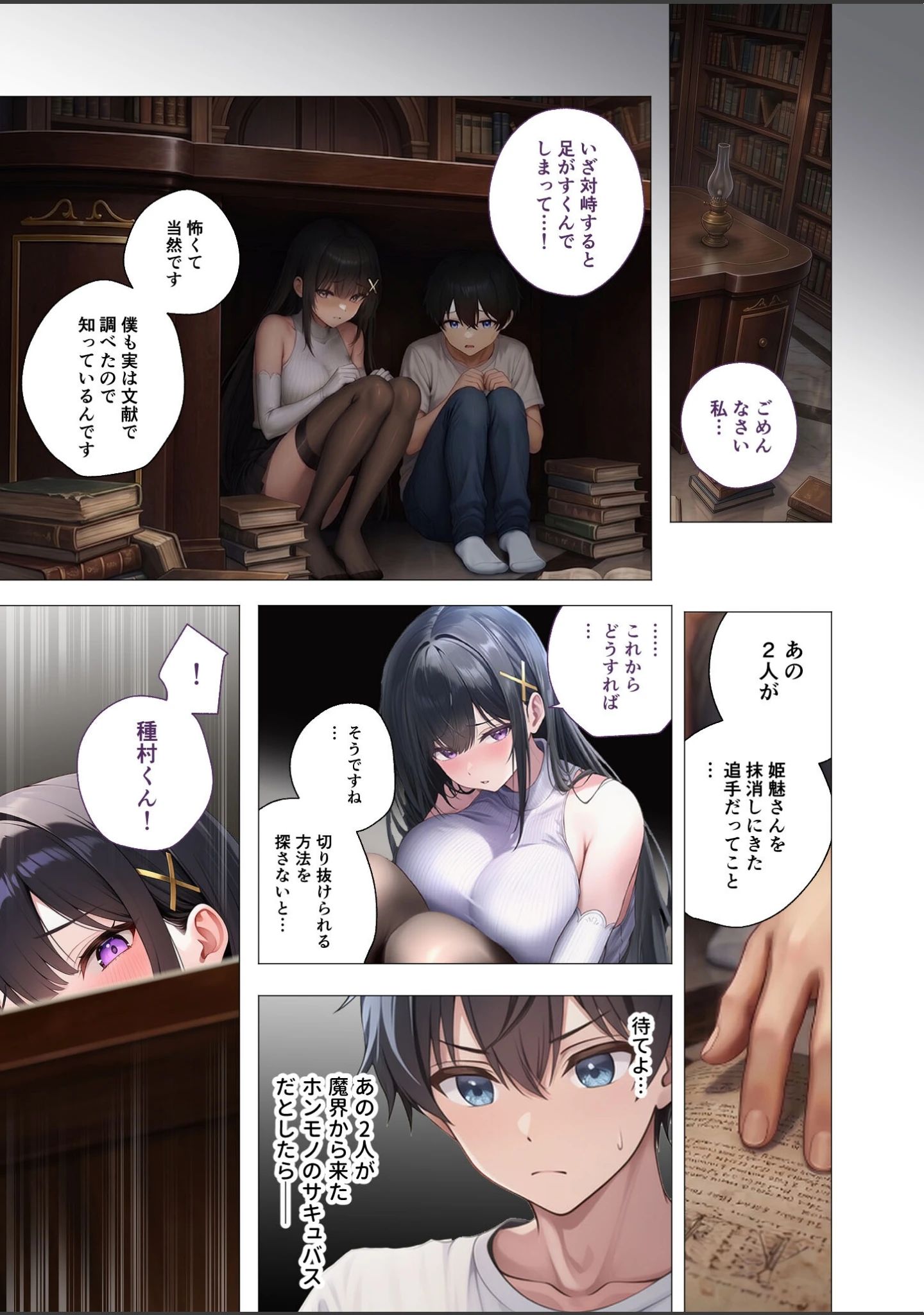 「サキュバス・クイーン」（ガムイチ） 試し読み 6ページ目