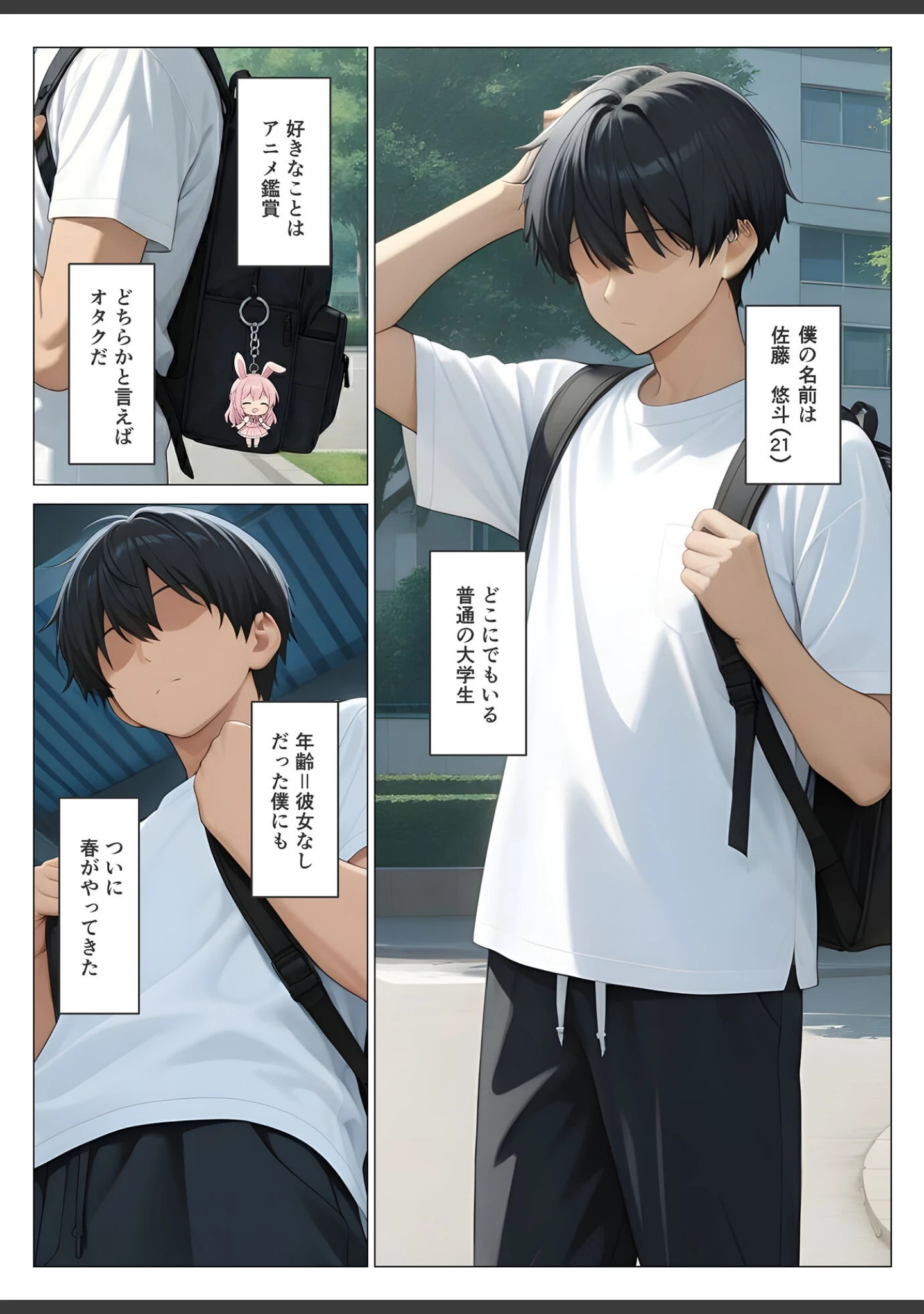 「初めての相手は彼女の姉 人妻に童貞相談したら中●しセックスしてしまった話 モザイク版」（桃色紅茶） 試し読み 2ページ目