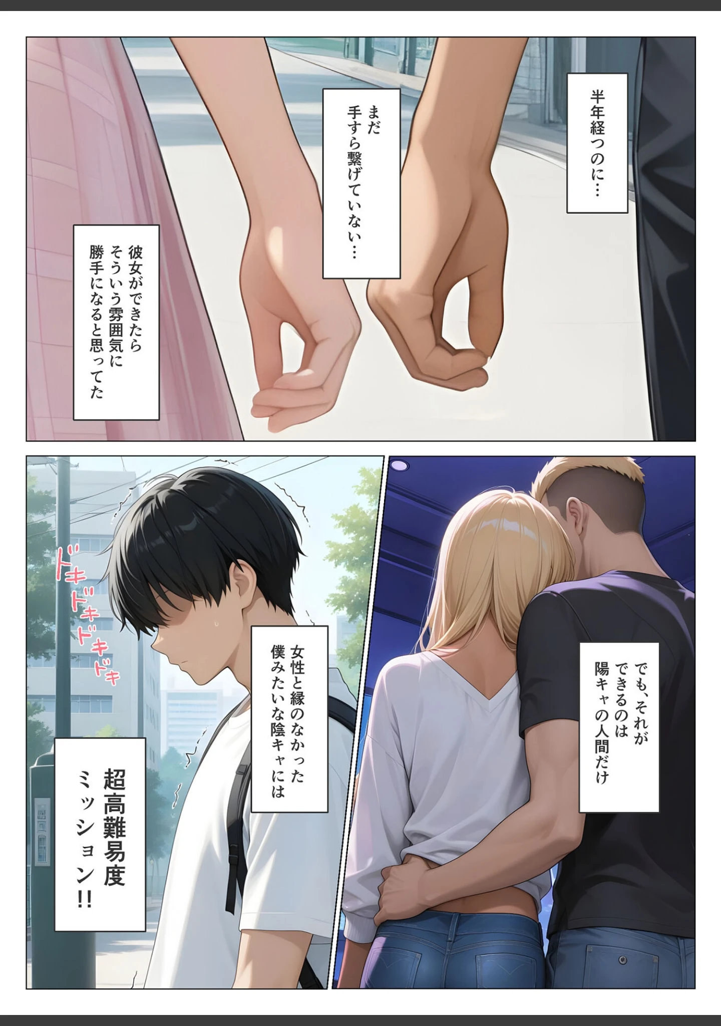 「初めての相手は彼女の姉 人妻に童貞相談したら中●しセックスしてしまった話 モザイク版」（桃色紅茶） 試し読み 4ページ目