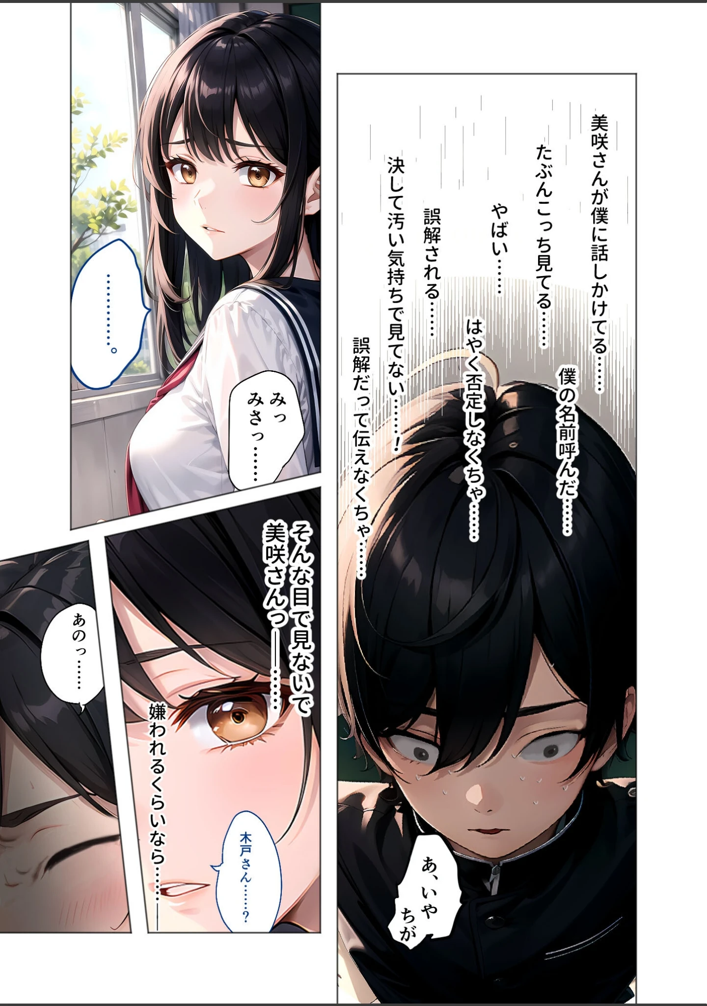「純愛を踏みにじる淫乱マリア（単話）」（蘭斗） 試し読み 6ページ目