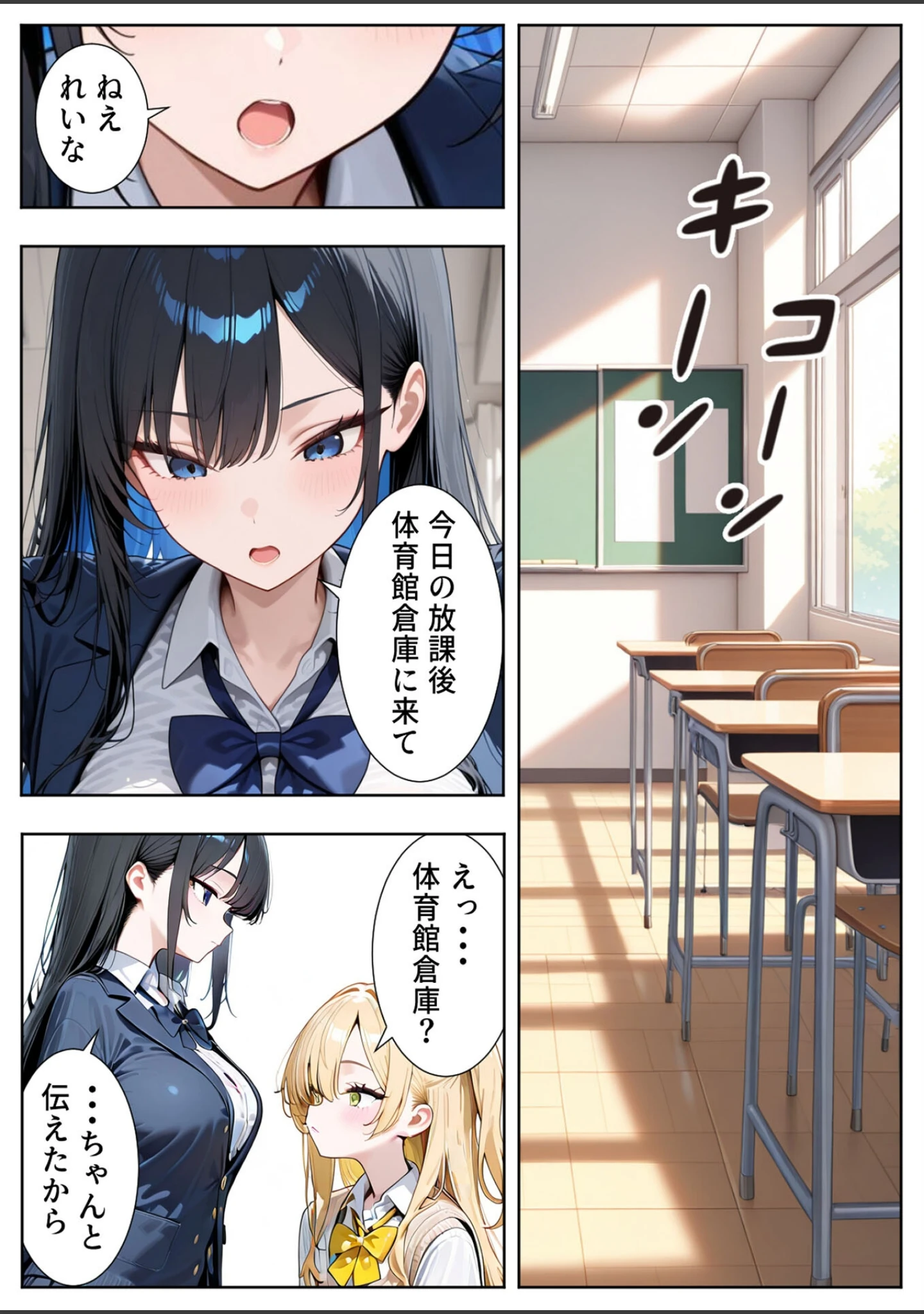 「いじめられてた陰キャのボクがカーストトップギャルに中●し報復した話〜南条れいな 裏切り編〜 モザイク版」（ぱにぱに） 試し読み 9ページ目