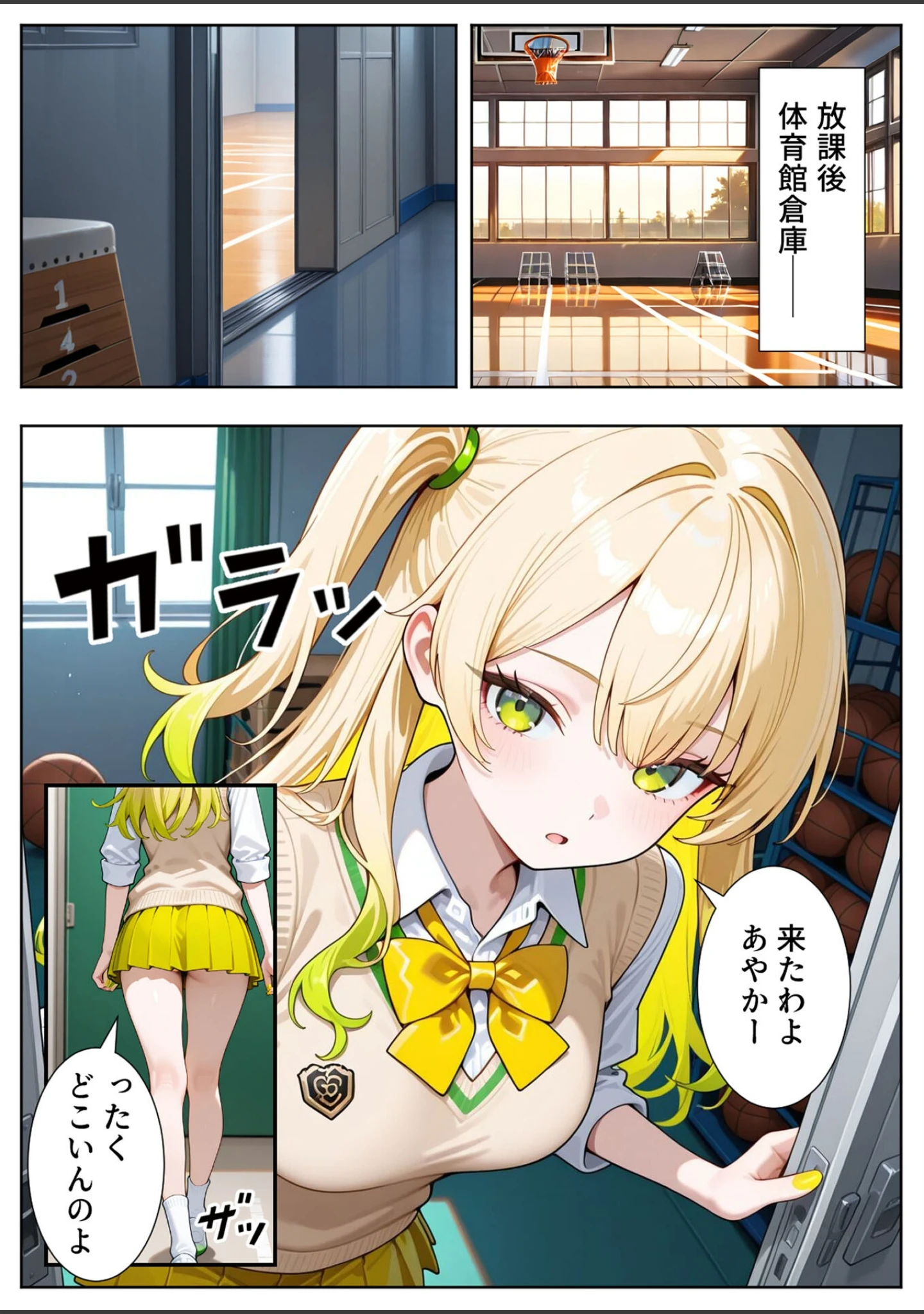 「いじめられてた陰キャのボクがカーストトップギャルに中●し報復した話〜南条れいな 裏切り編〜 モザイク版」（ぱにぱに） 試し読み 10ページ目