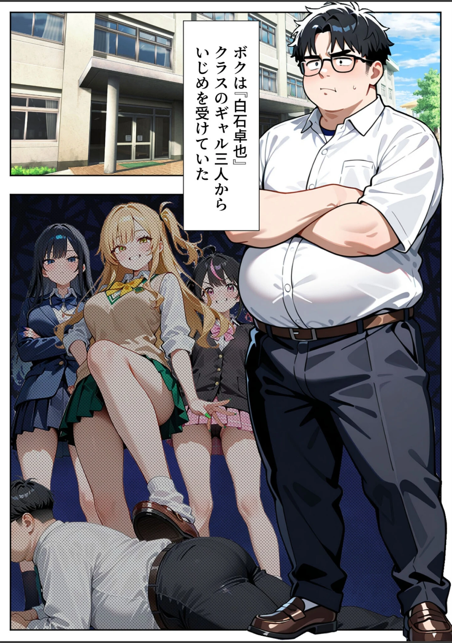 「いじめられてた陰キャのボクがカーストトップギャルに中●し報復した話〜南条れいな 裏切り編〜 モザイク版」（ぱにぱに） 試し読み 2ページ目