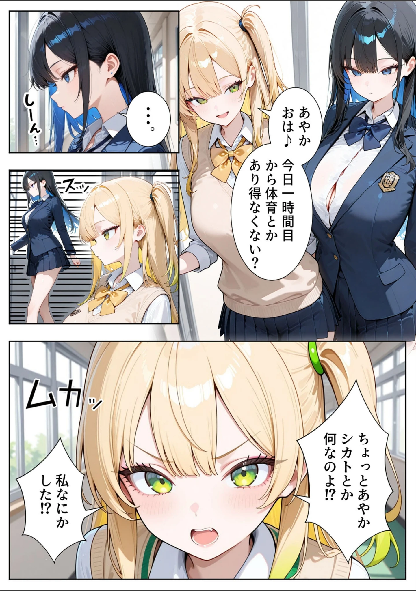 「いじめられてた陰キャのボクがカーストトップギャルに中●し報復した話〜南条れいな 裏切り編〜 モザイク版」（ぱにぱに） 試し読み 6ページ目