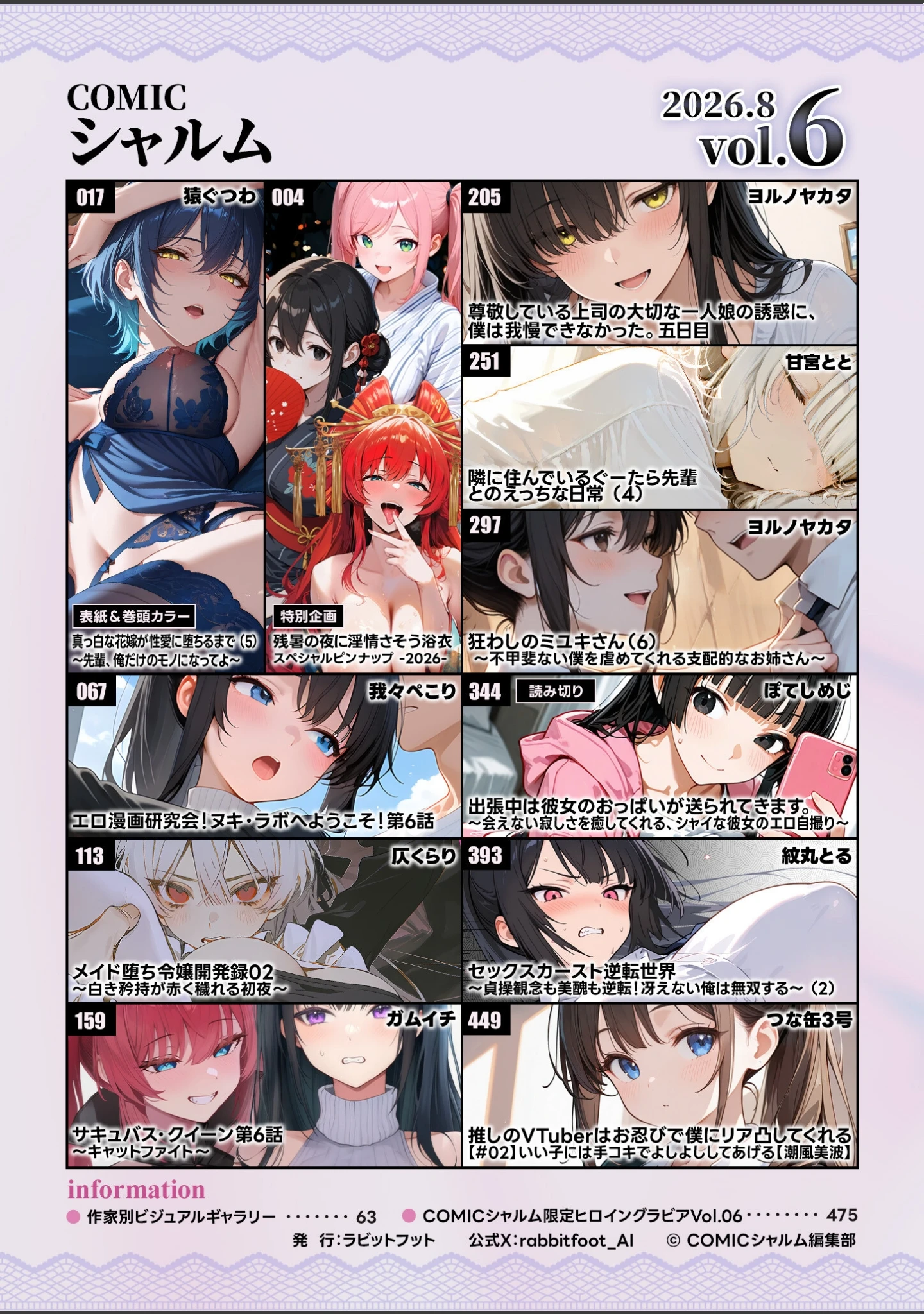 「COMICシャルム 6」（COMICシャルム編集部） 試し読み 3ページ目