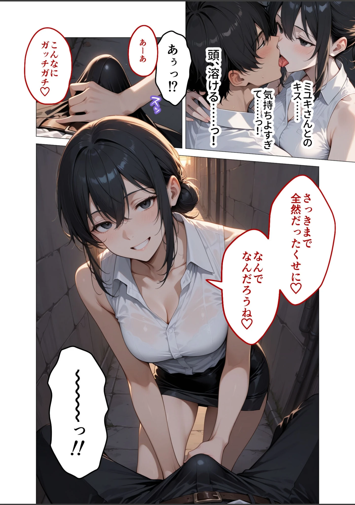 「狂わしのミユキさん（単話）」（ヨルノヤカタ） 試し読み 18ページ目