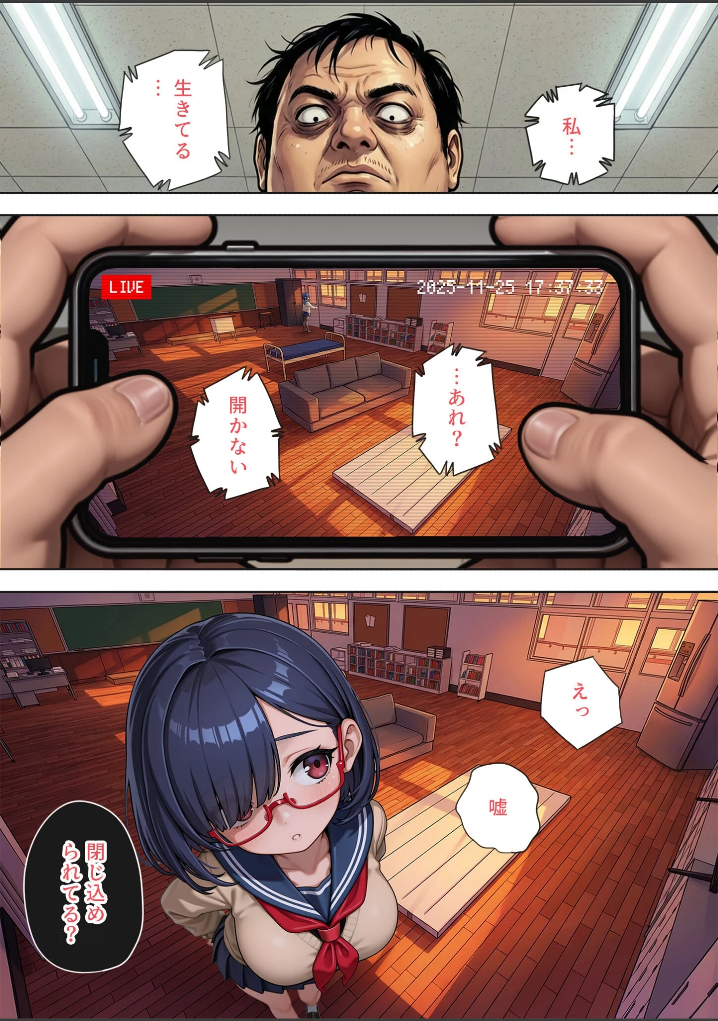 「げんゆで 上 〜生きる権利を捨てた何をシてもいい玩具〜 モザイク版」（愛・筋肉博） 試し読み 11ページ目