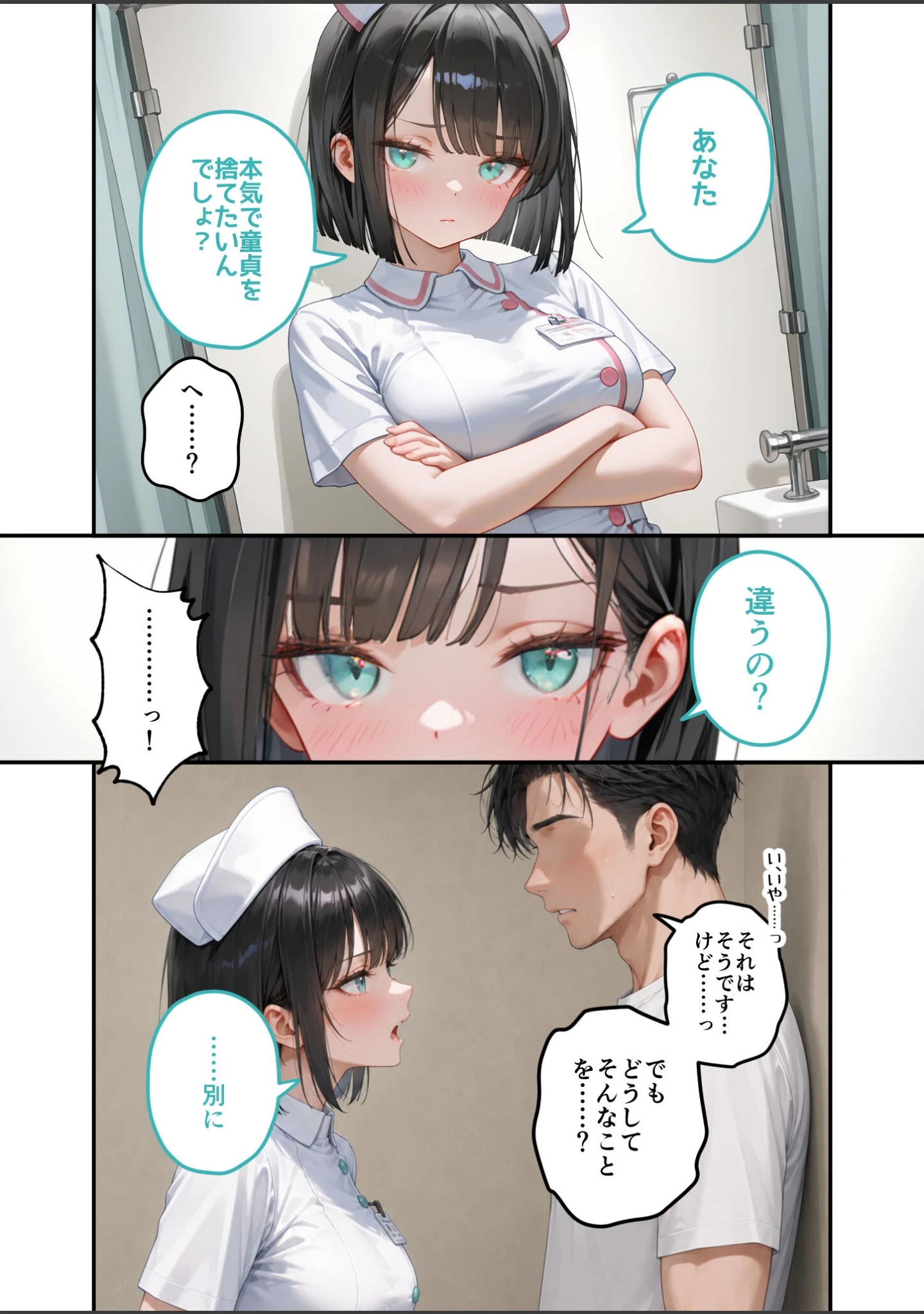 「童貞撲滅！セックス・クリニック モザイク版」（桃尻レイ） 試し読み 13ページ目
