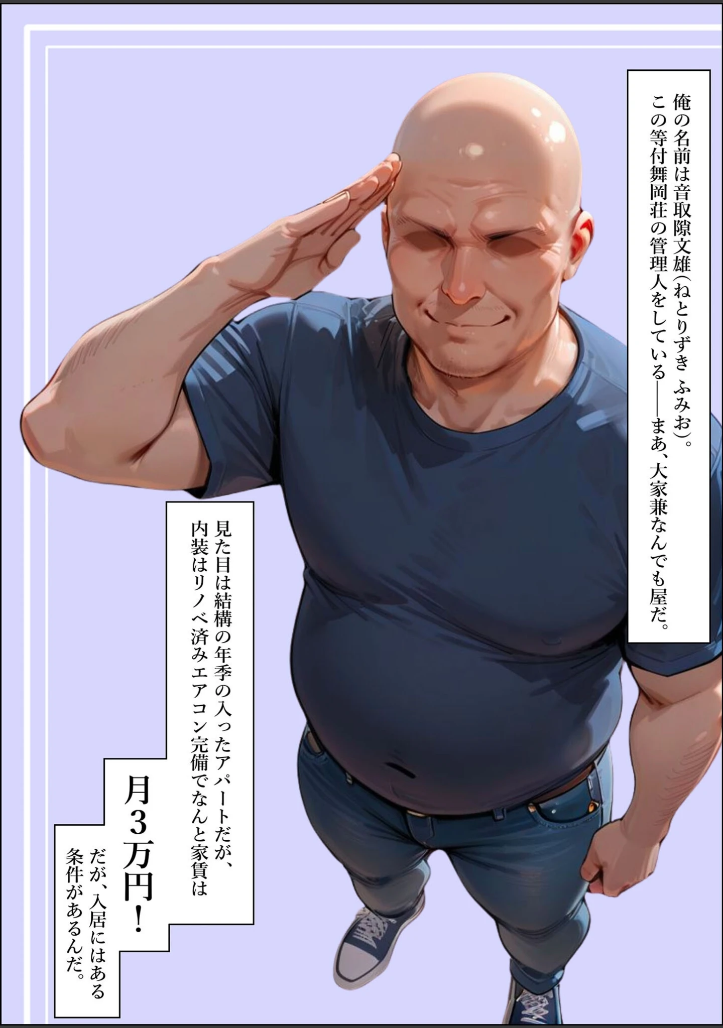 「人妻限定アパート モザイク版」（ワーテルLab） 試し読み 3ページ目