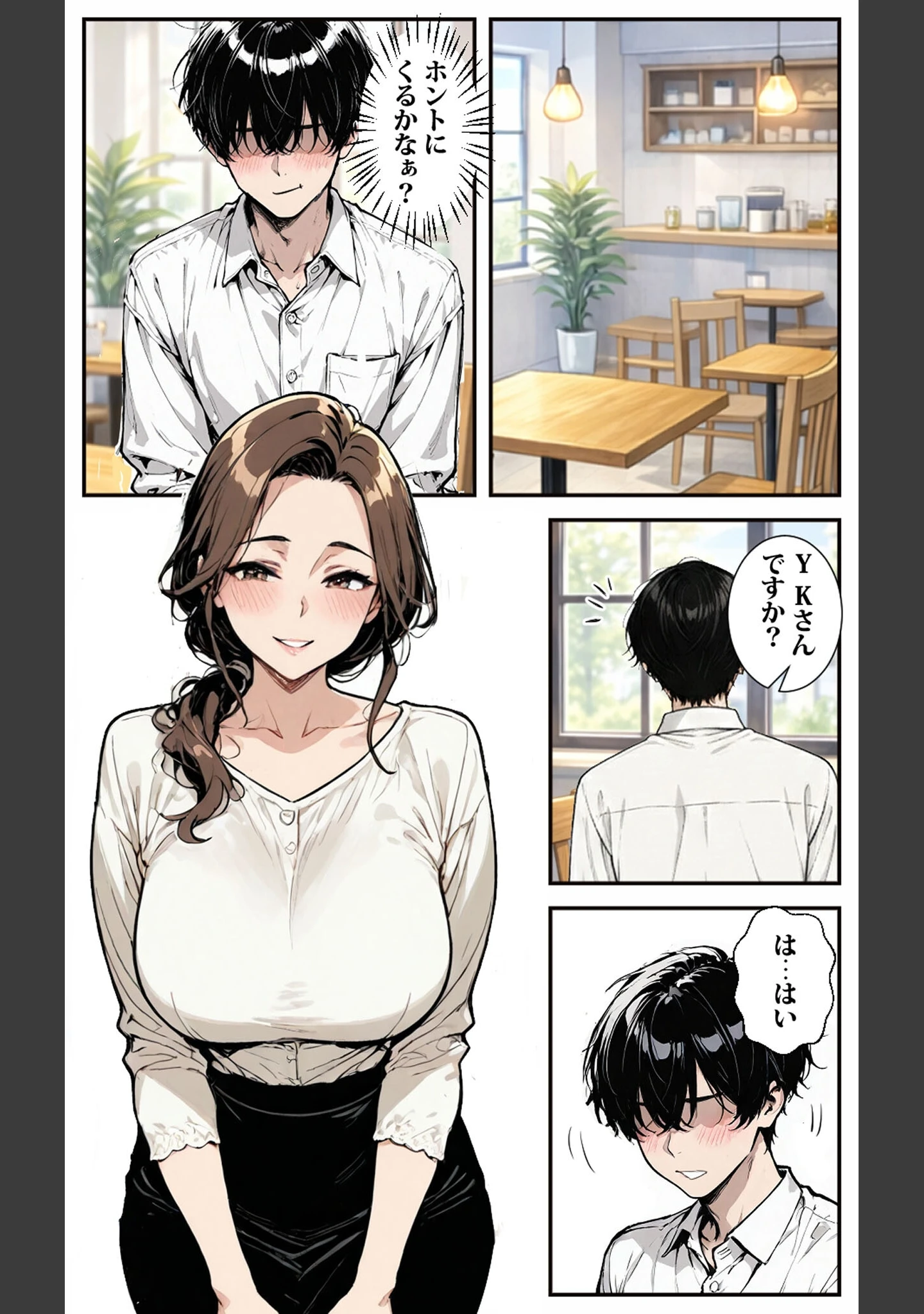 「マチアプで出会った女●師がオナホになっちゃった モザイク版」（東京漫画研究所） 試し読み 7ページ目