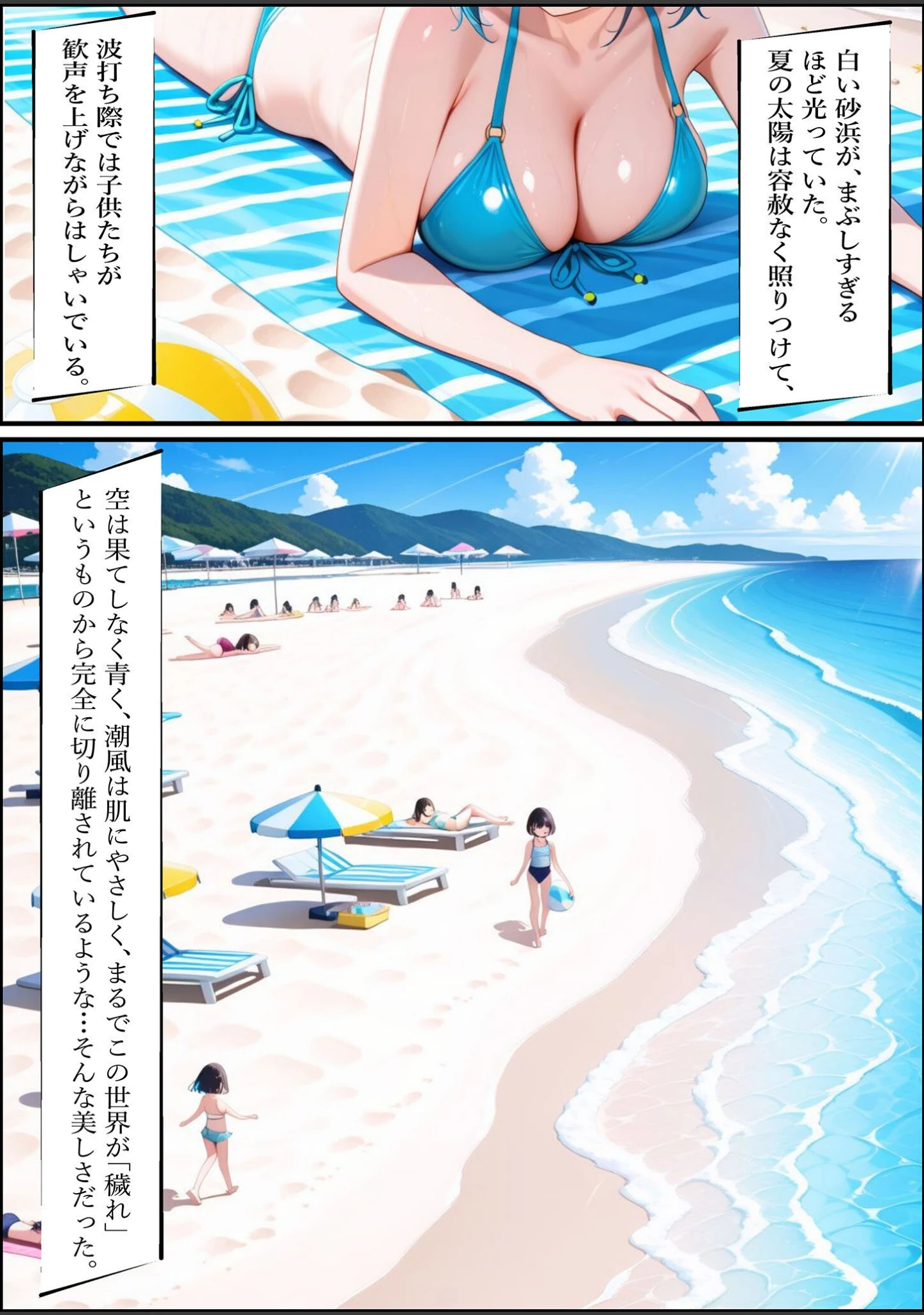「人妻ですが雌でした モザイク版」（Uスタス） 試し読み 2ページ目