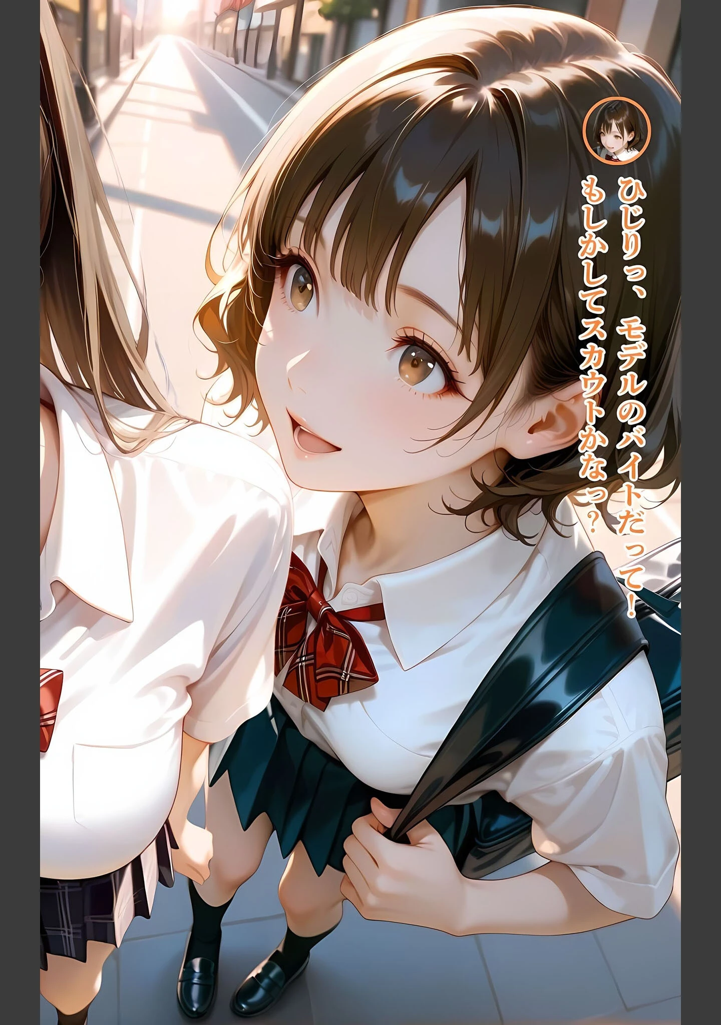 「水着撮影会のはずが、いつのまにかおぢさんち〇ぽに沼る話 モザイク版」（メコ神） 試し読み 21ページ目