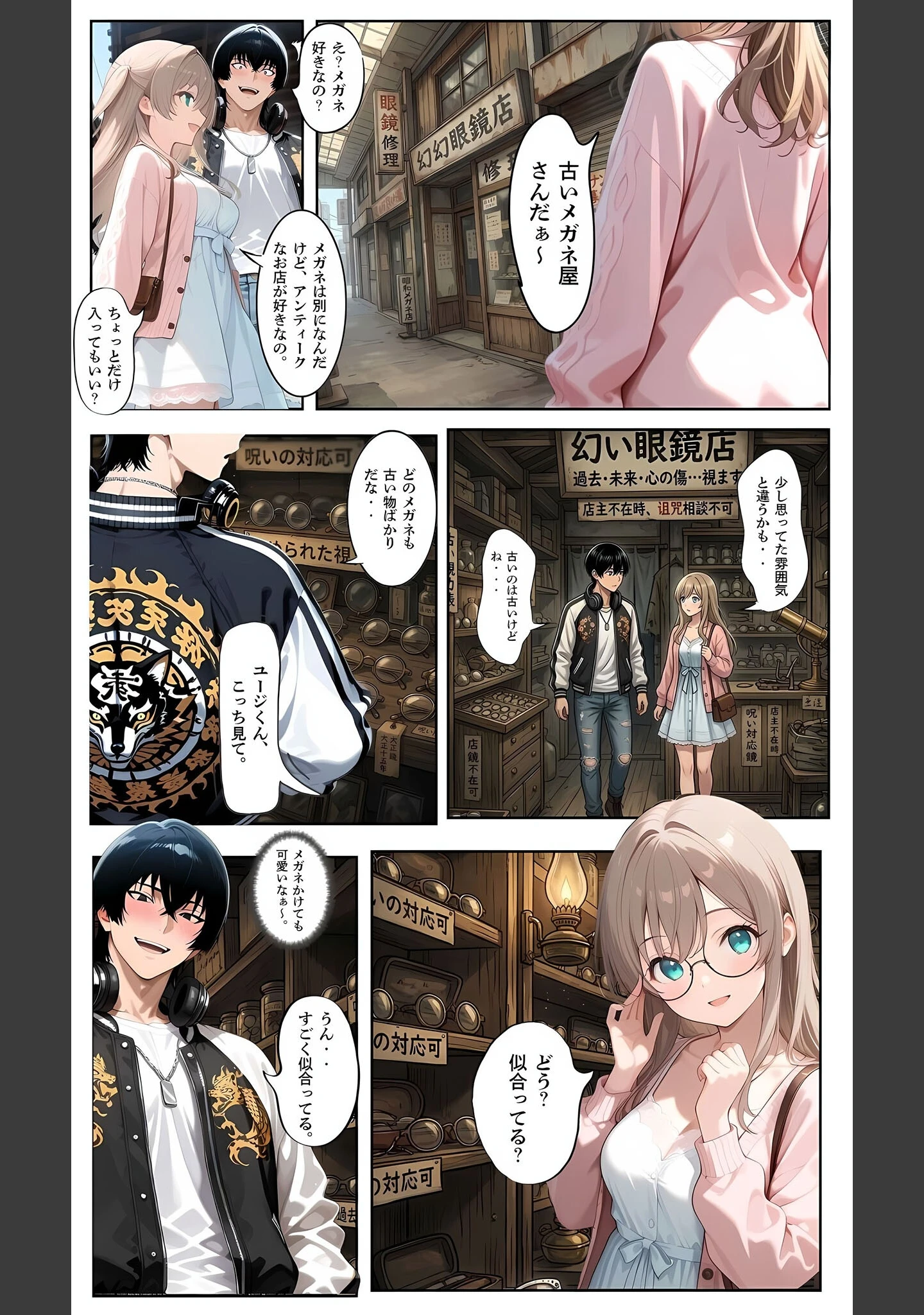 「【覗き眼鏡本舗】〜純情清楚系美女の仮面を剥がして生マ●コ眺めながら足コキしてもらって中●しセックスしまくる話〜 モザイク版」（メコ神） 試し読み 10ページ目