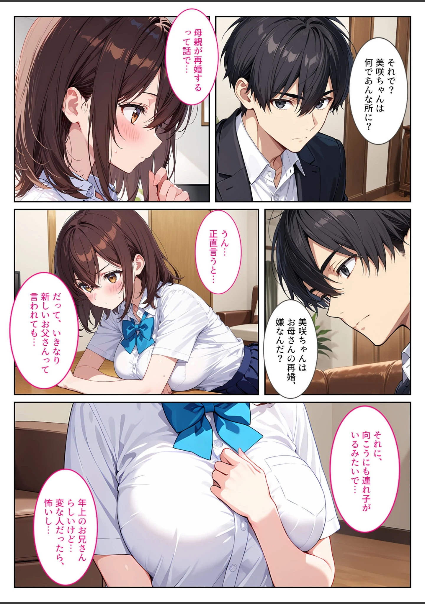 「夜の公園で爆乳●●●●を拾ったら… モザイク版」（StudioSR） 試し読み 8ページ目