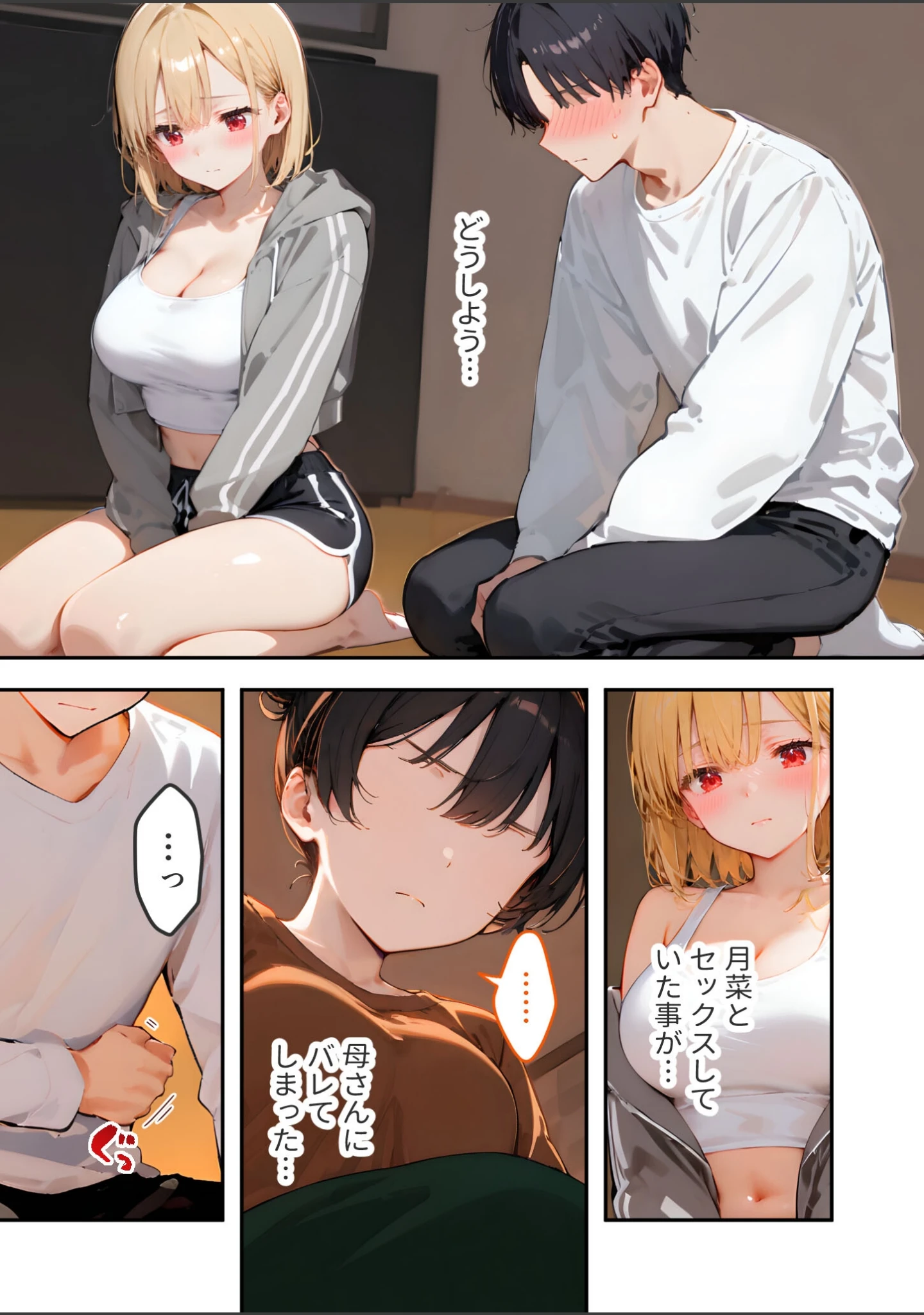 「愛する義妹のえっちな罵倒 モザイク版（単話）」（ざこへみー） 試し読み 2ページ目