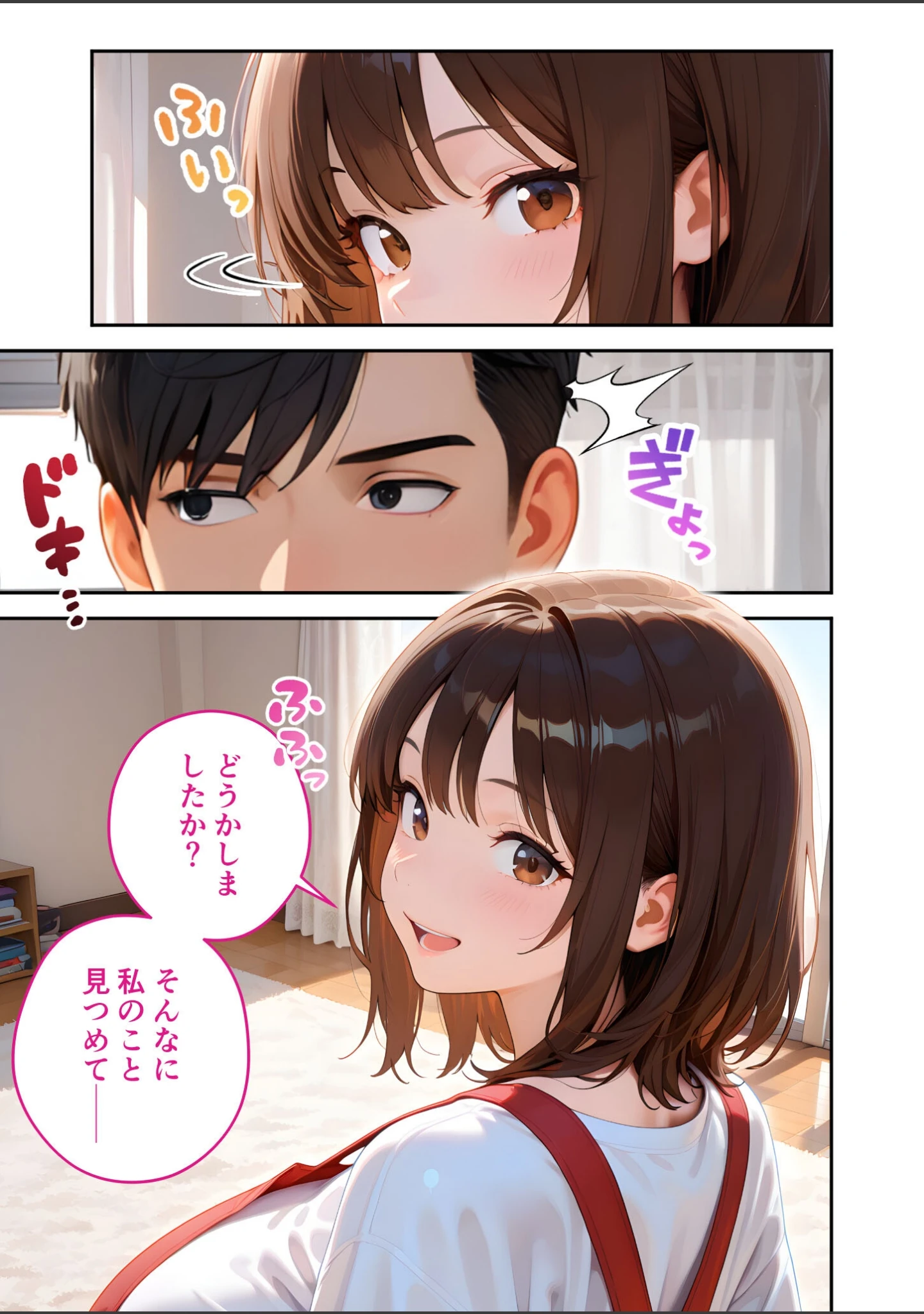 「家性婦の成瀬さんは竿のお掃除までしてくれる モザイク版」（我々ぺこり） 試し読み 8ページ目