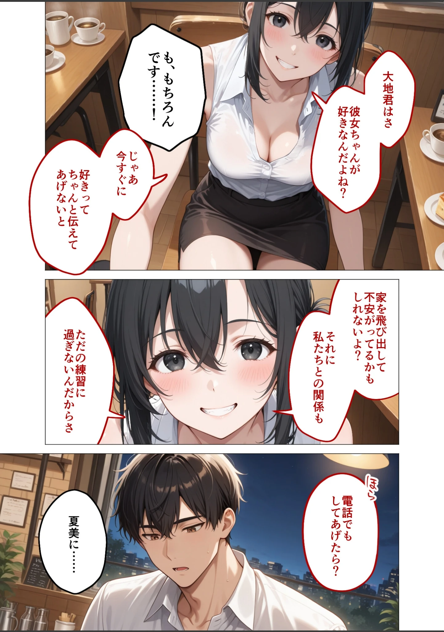 「狂わしのミユキさん（単話）」（ヨルノヤカタ） 試し読み 13ページ目