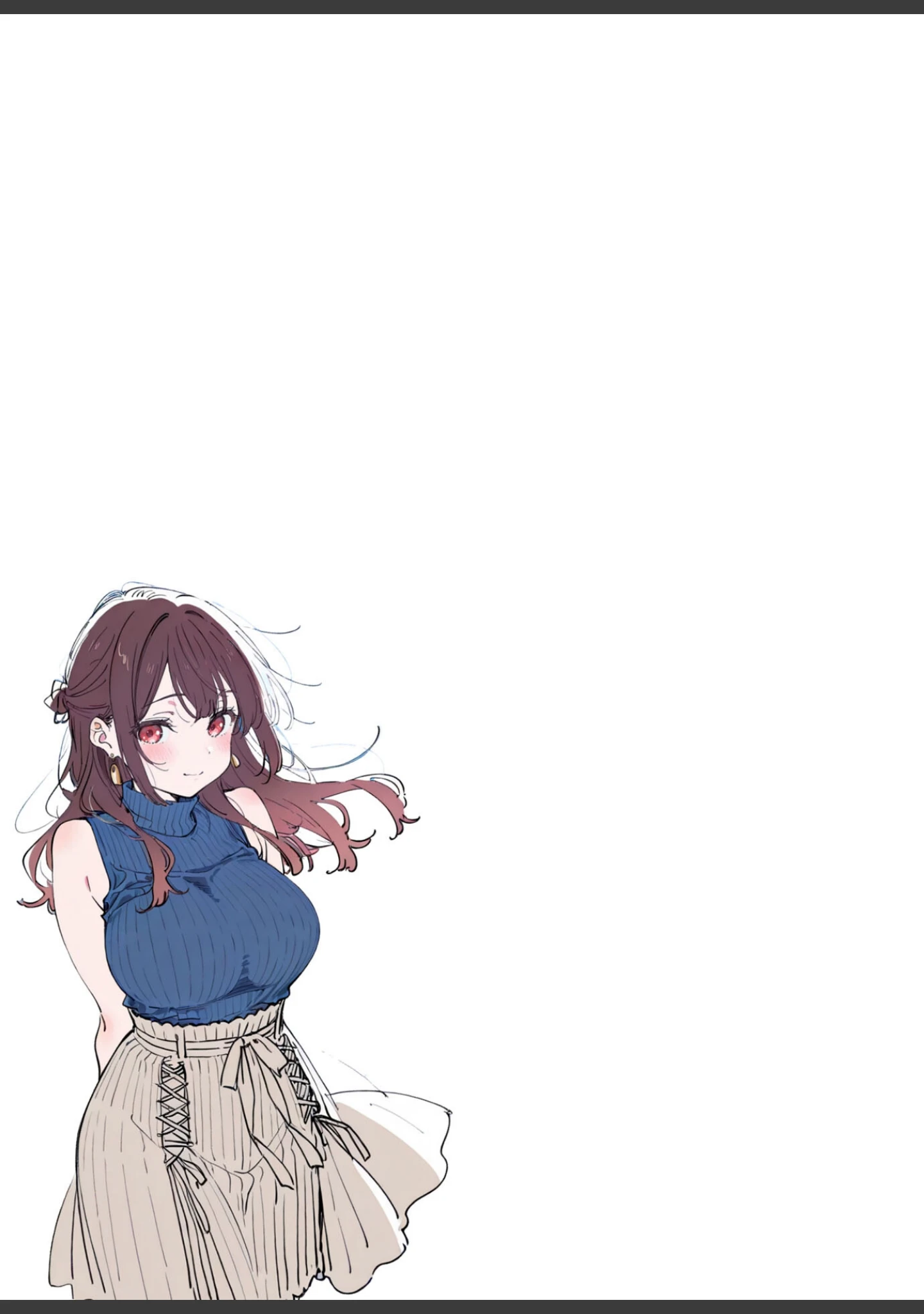 「誰にも甘えない完璧な巨乳年上美人（28）が俺にだけベタ甘中●しSEXさせてくれた話 モザイク版」（水彩みなも） 試し読み 3ページ目