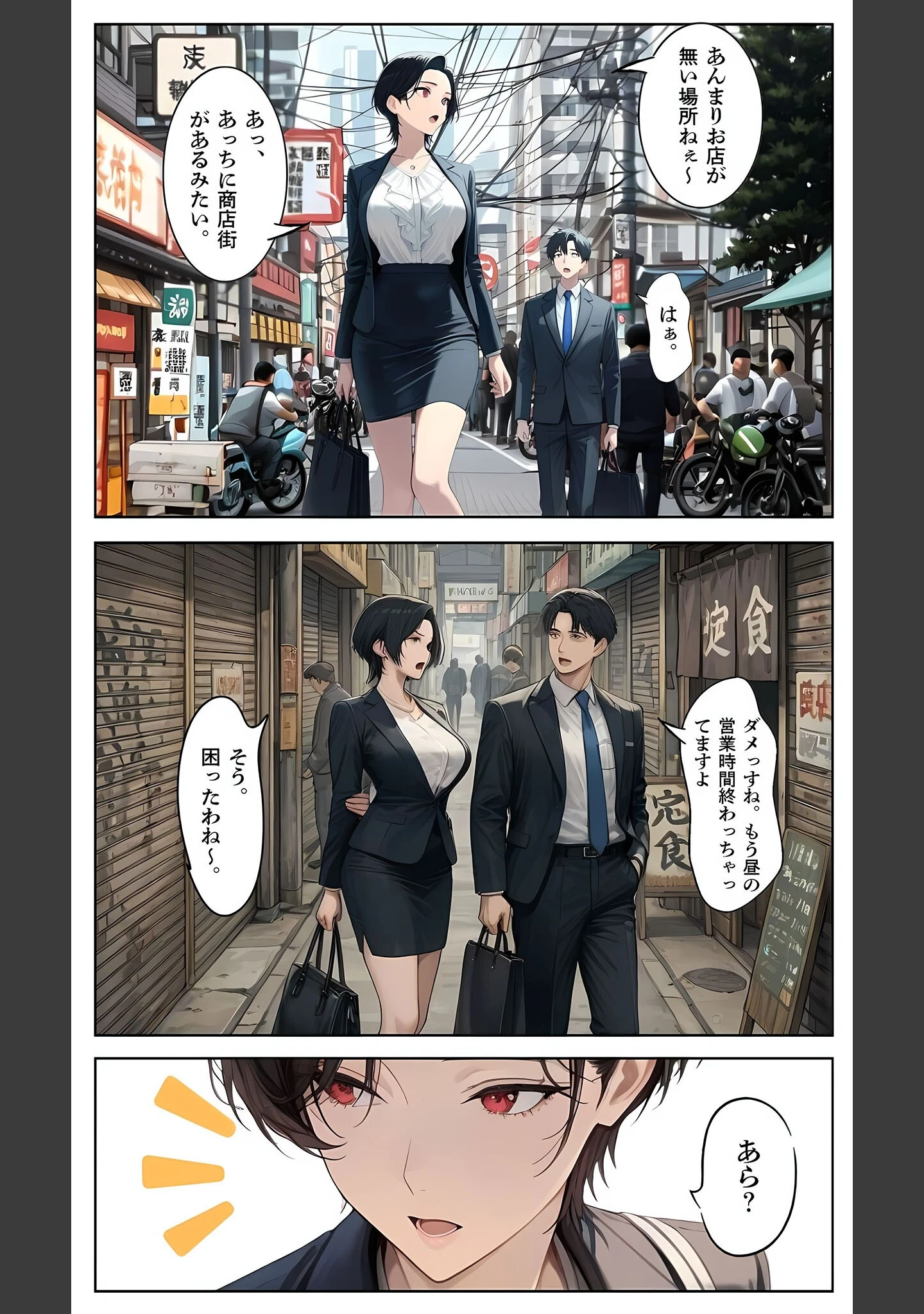 「【覗き眼鏡本舗】エッチなヒミツが見えちゃう不思議なメガネ モザイク版」（メコ神） 試し読み 11ページ目