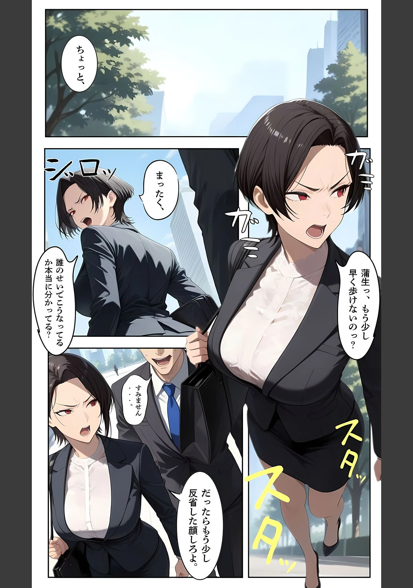 「【覗き眼鏡本舗】エッチなヒミツが見えちゃう不思議なメガネ モザイク版」（メコ神） 試し読み 8ページ目