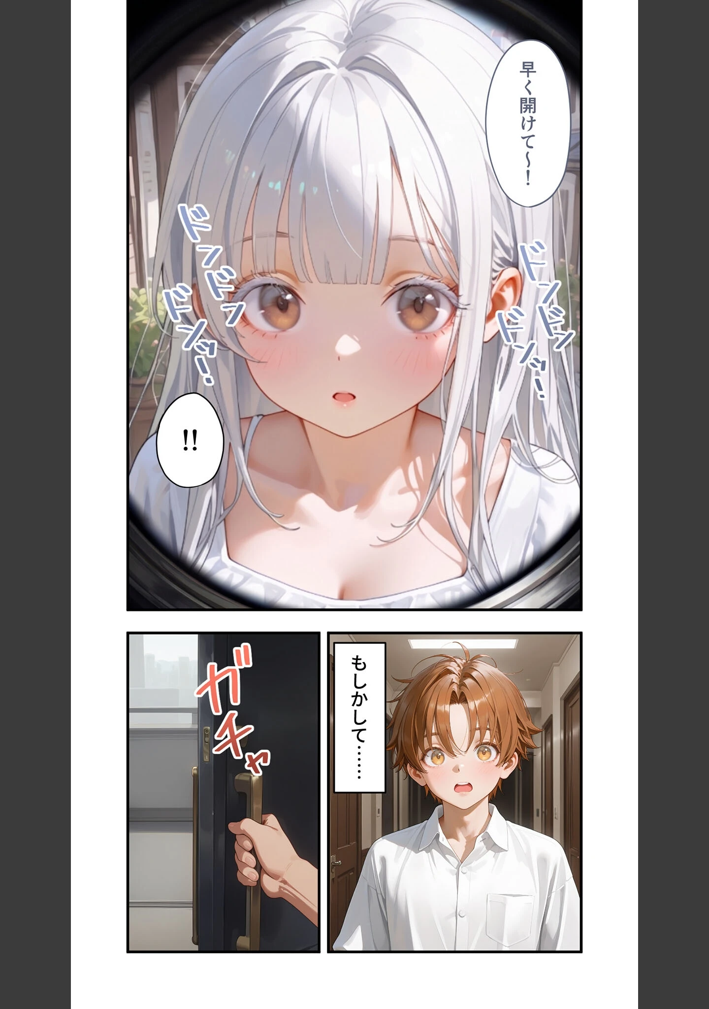 「貧乏家族に牛丼奢ったら、おっぱいハーレムできちゃいました…。 〜美人12姉妹のHな恩返し〜 （12）」（桃尻レイ） 試し読み 7ページ目