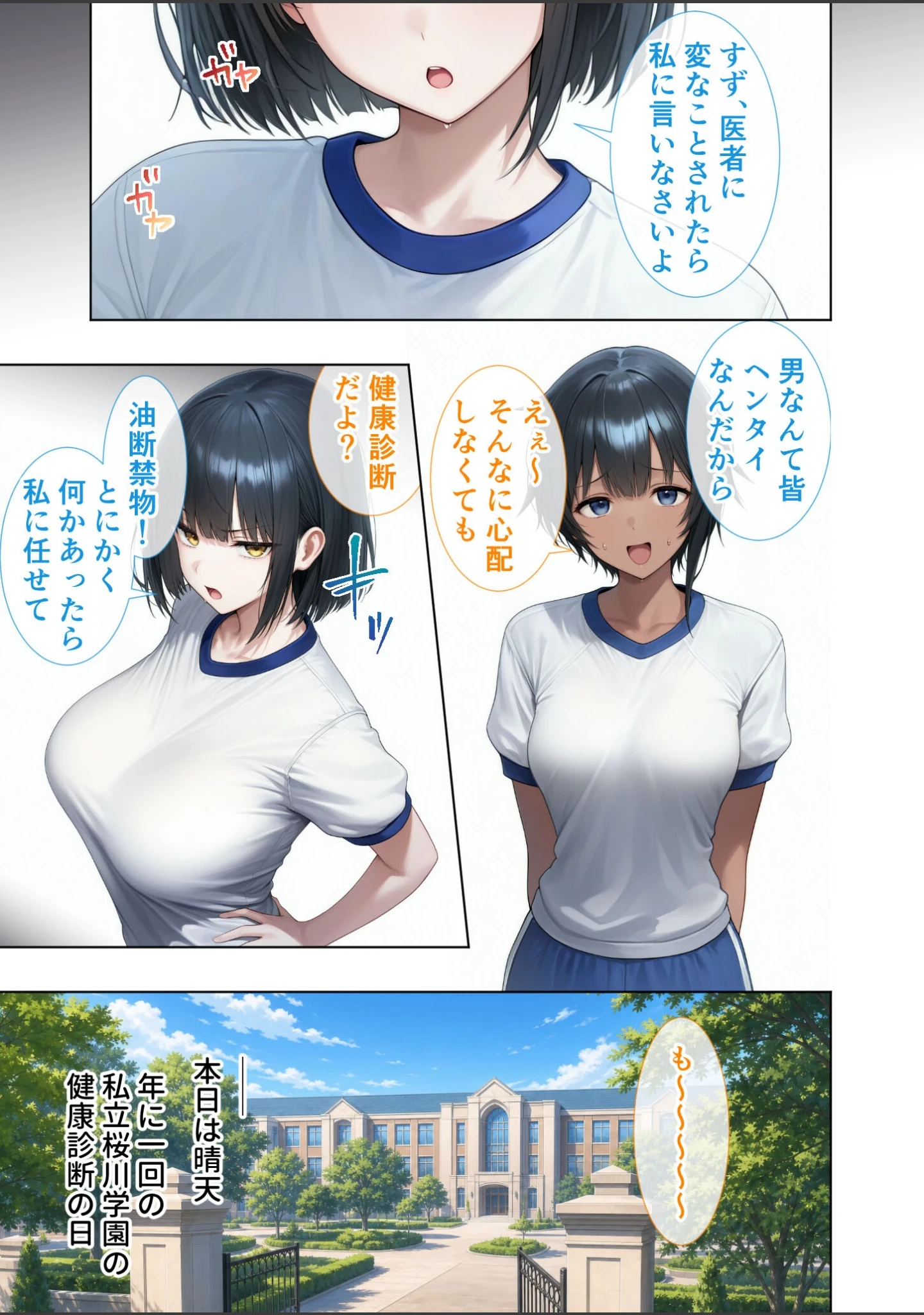 「悪徳医師の淫行ま○こ治療 モザイク版」（Nodon） 試し読み 2ページ目