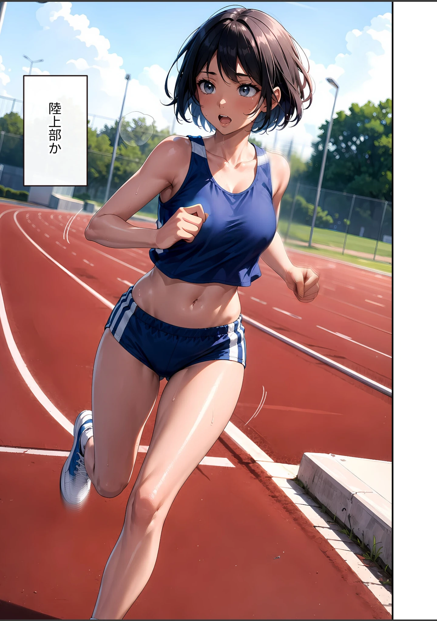 「陰キャの僕、透視の力を手に入れる。 モザイク版」（いんちゃるの） 試し読み 4ページ目
