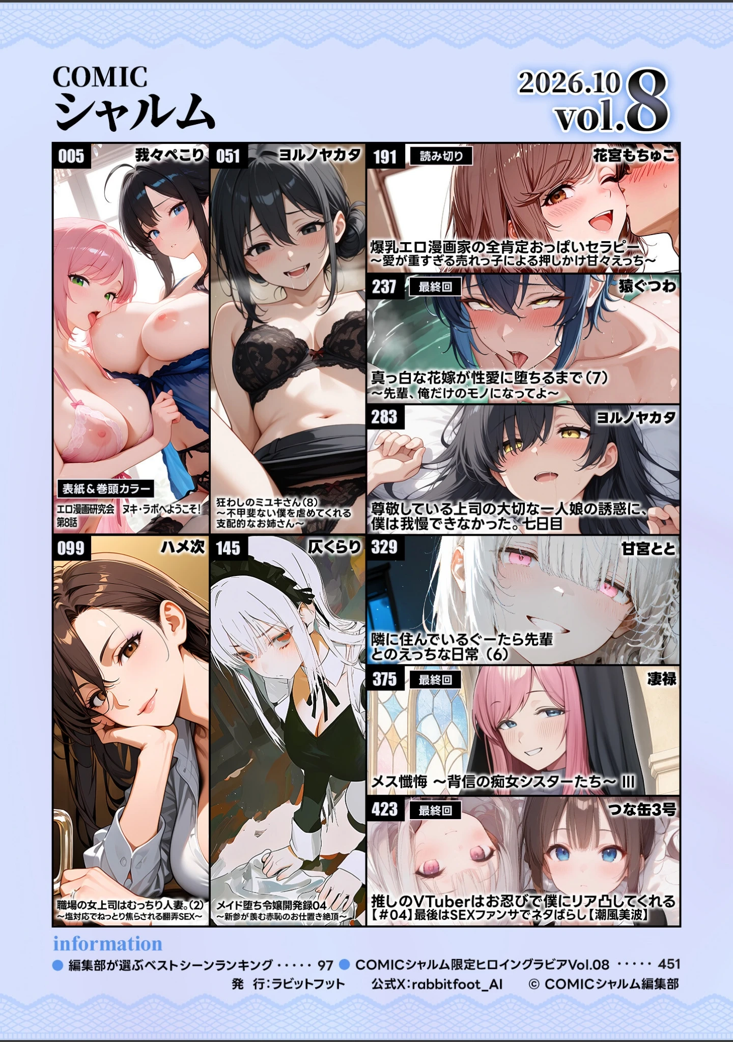 「COMICシャルム 8」（COMICシャルム編集部） 試し読み 3ページ目